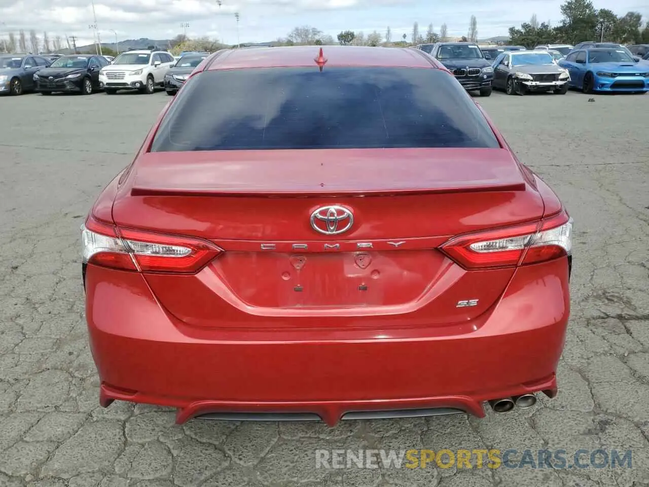 6 Photograph of a damaged car 4T1M11AK9LU381666 TOYOTA CAMRY 2020