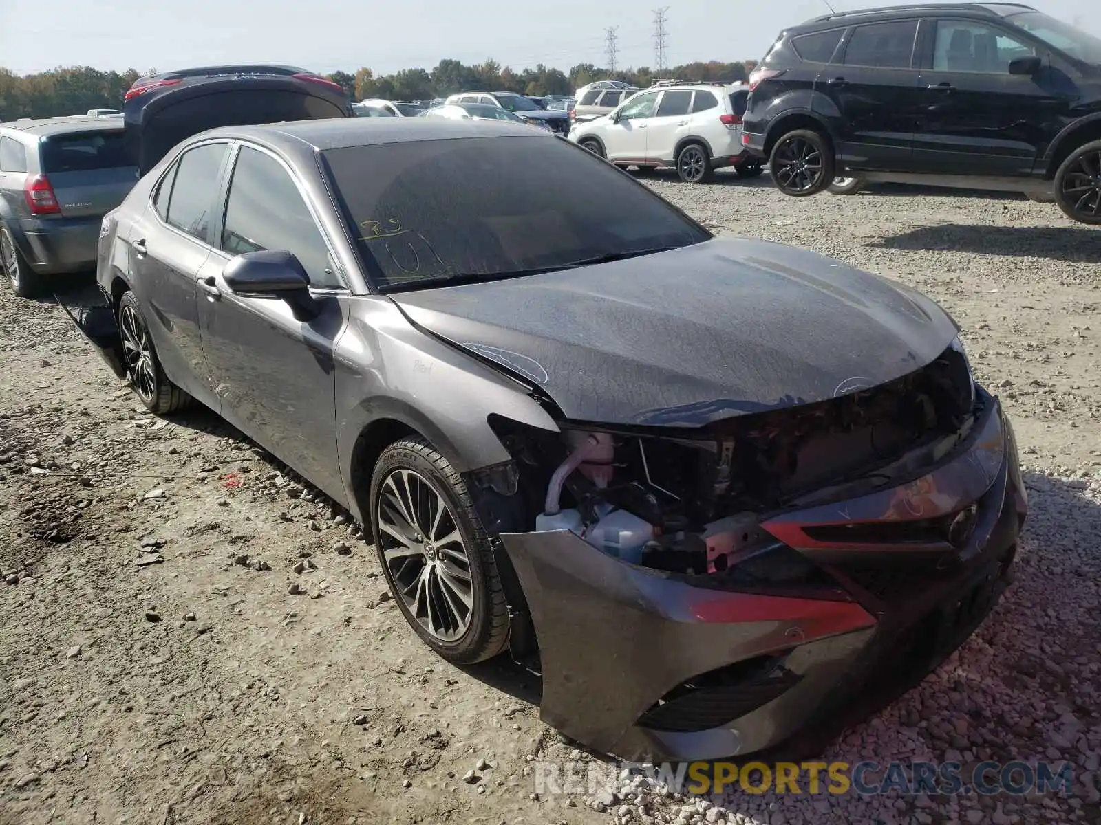 1 Photograph of a damaged car 4T1M11AK9LU858404 TOYOTA CAMRY 2020