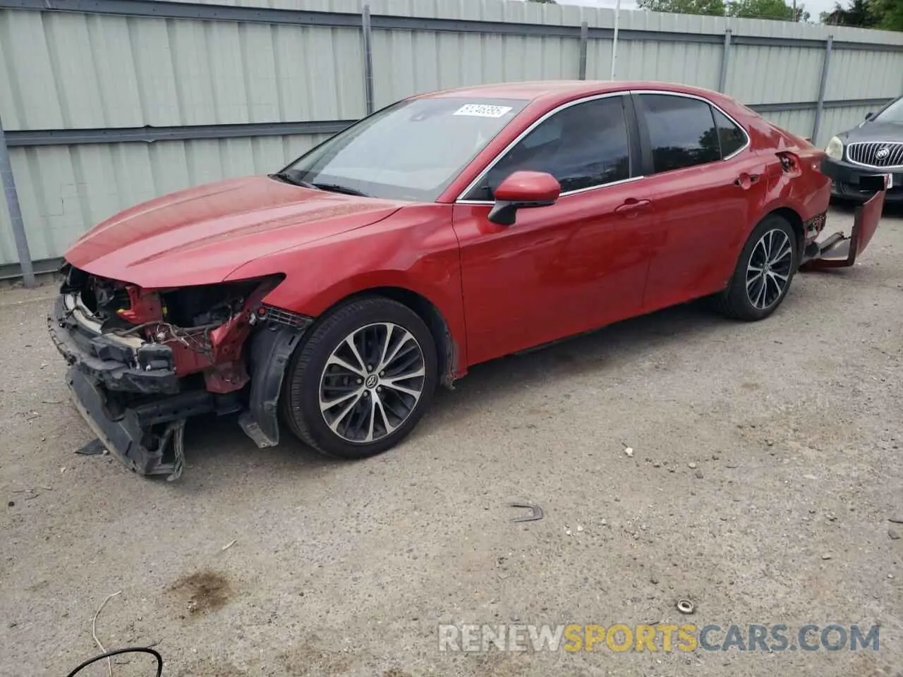 1 Photograph of a damaged car 4T1M11AKXLU320861 TOYOTA CAMRY 2020