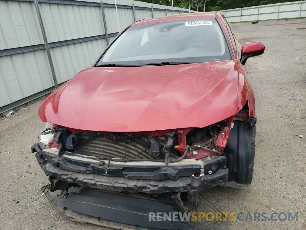 5 Photograph of a damaged car 4T1M11AKXLU320861 TOYOTA CAMRY 2020