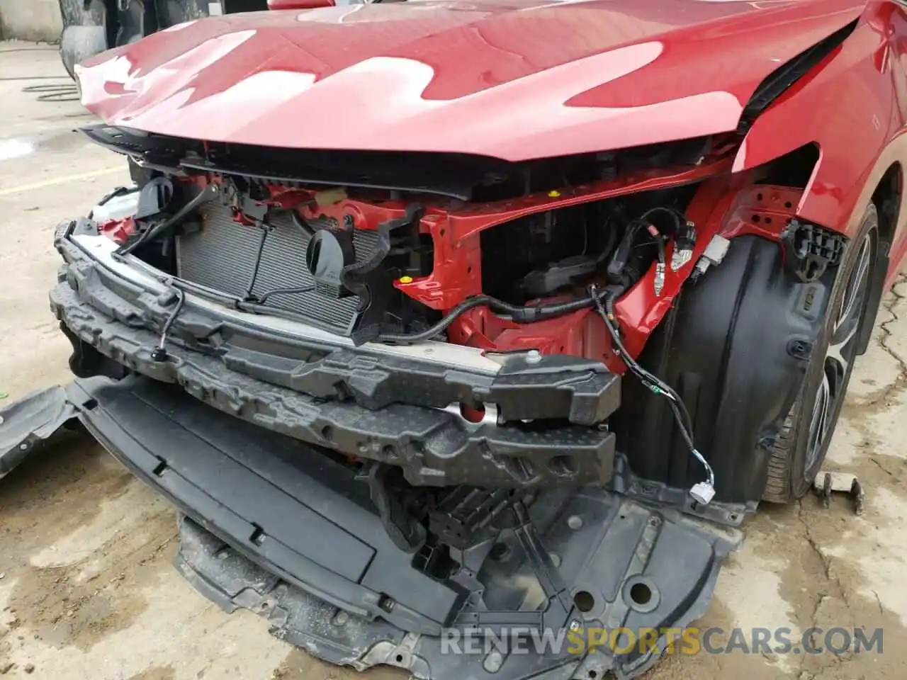 9 Photograph of a damaged car 4T1M11AKXLU393521 TOYOTA CAMRY 2020