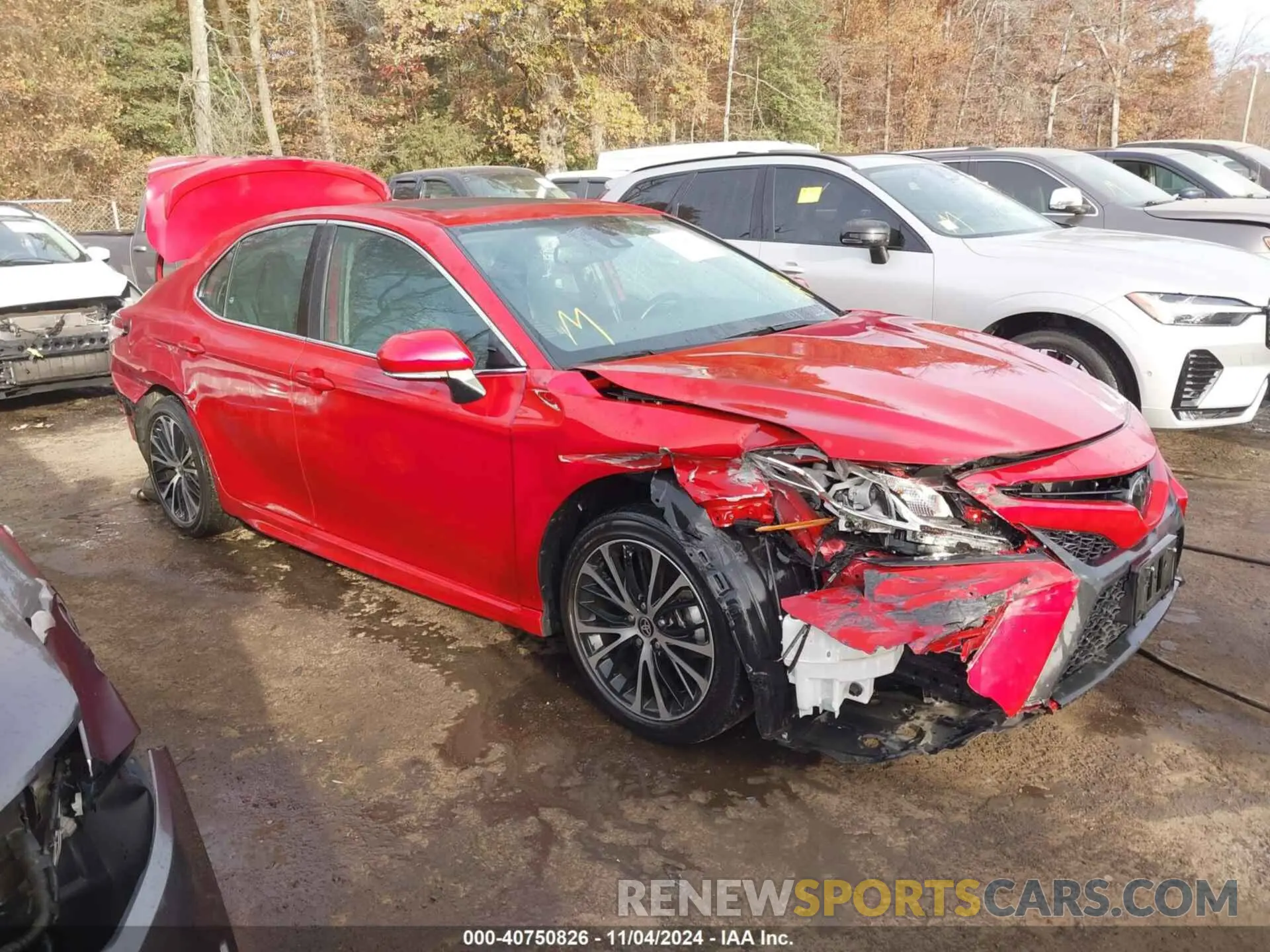 1 Photograph of a damaged car 4T1M11AKXLU399304 TOYOTA CAMRY 2020