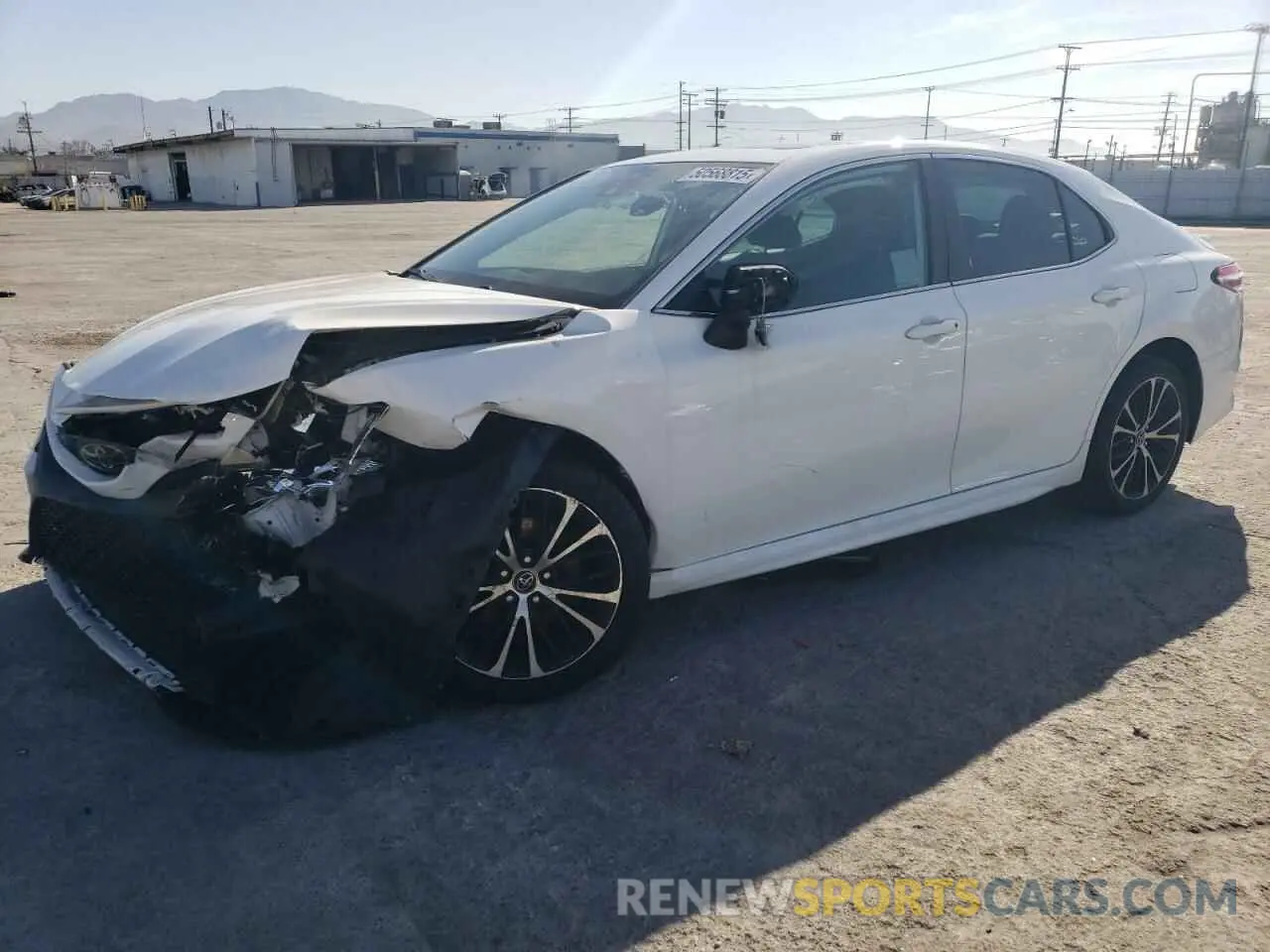1 Photograph of a damaged car 4T1M11AKXLU897759 TOYOTA CAMRY 2020