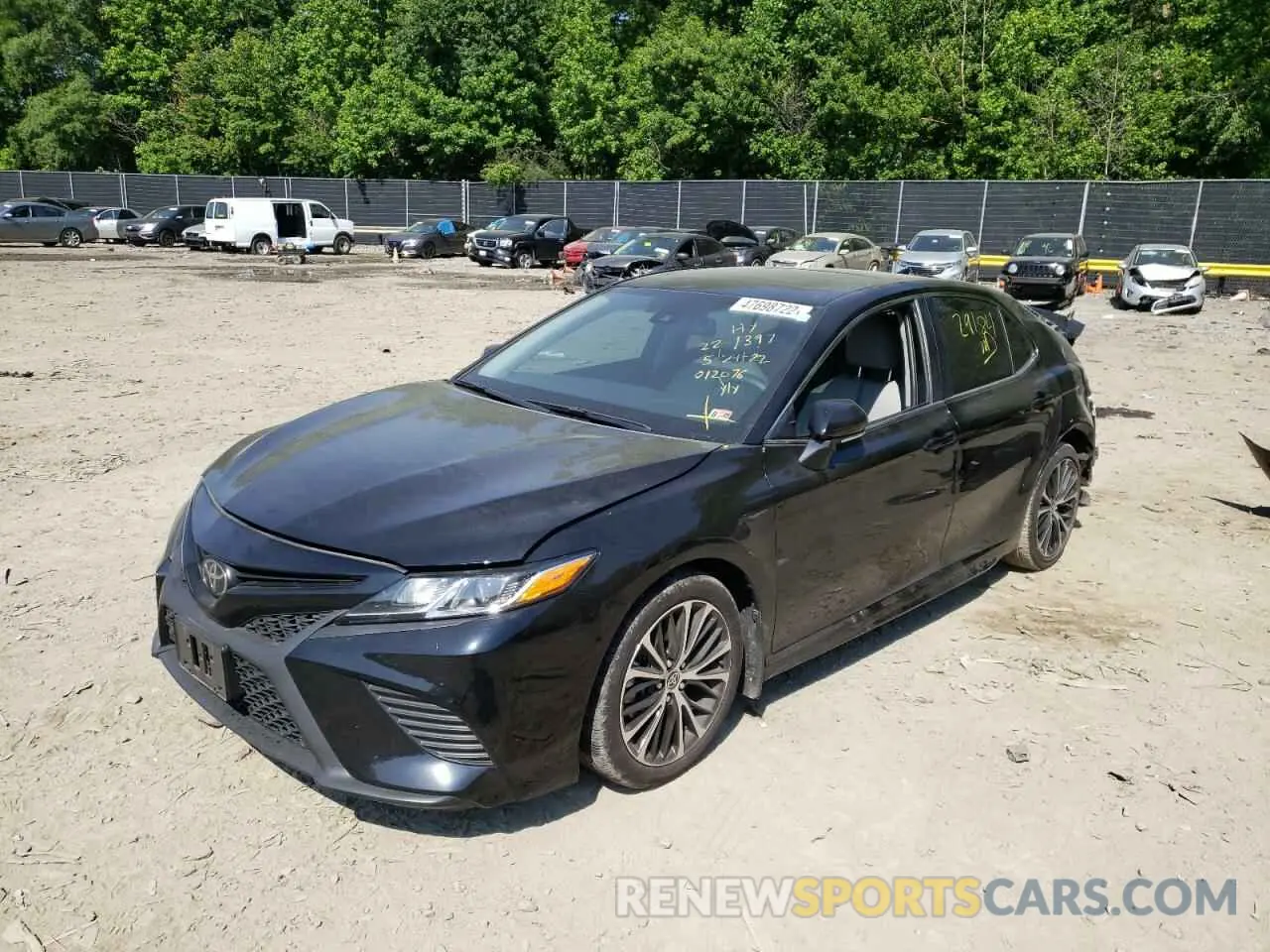 2 Photograph of a damaged car 4T1M11BK9LU012076 TOYOTA CAMRY 2020