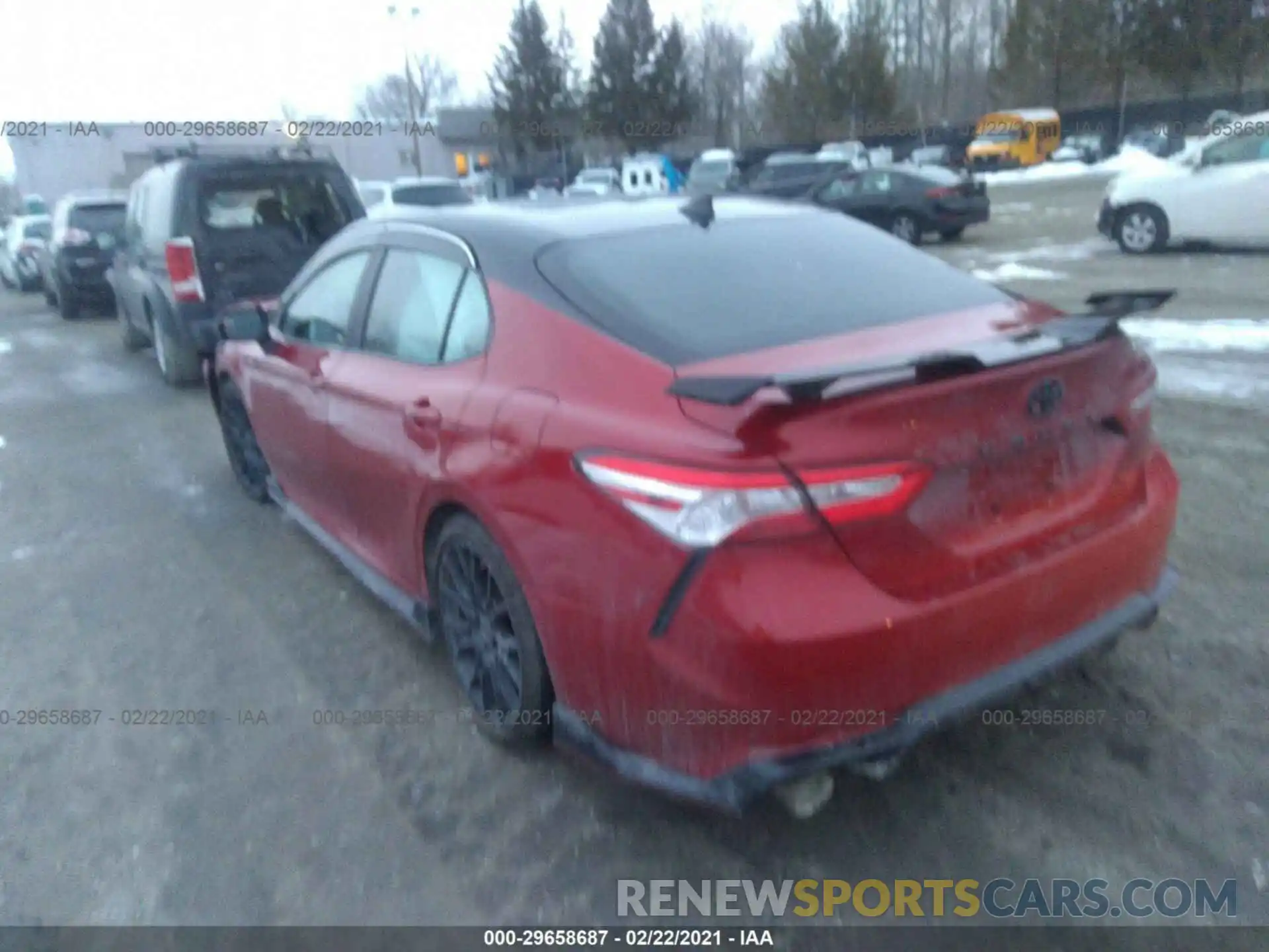 3 Photograph of a damaged car 4T1NZ1AK1LU043157 TOYOTA CAMRY 2020