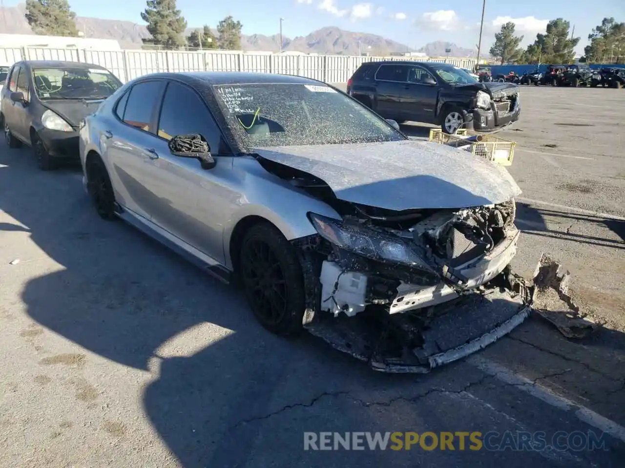 1 Photograph of a damaged car 4T1NZ1AK2LU036654 TOYOTA CAMRY 2020