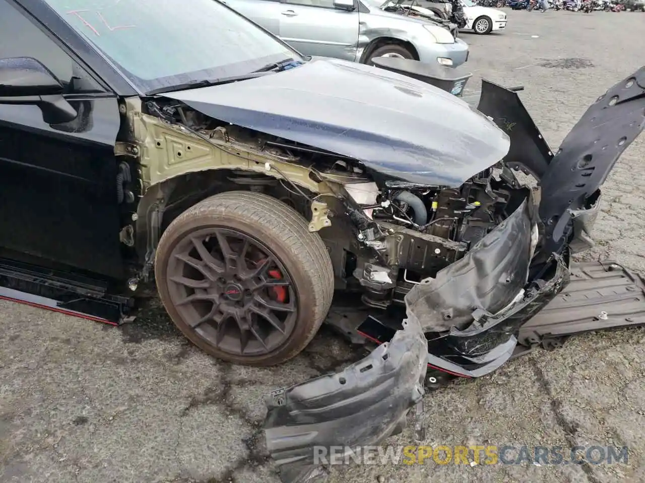 9 Photograph of a damaged car 4T1NZ1AK2LU038002 TOYOTA CAMRY 2020