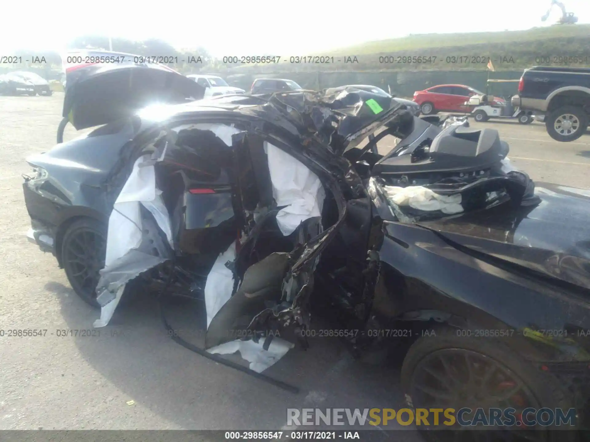 6 Photograph of a damaged car 4T1NZ1AK2LU042423 TOYOTA CAMRY 2020