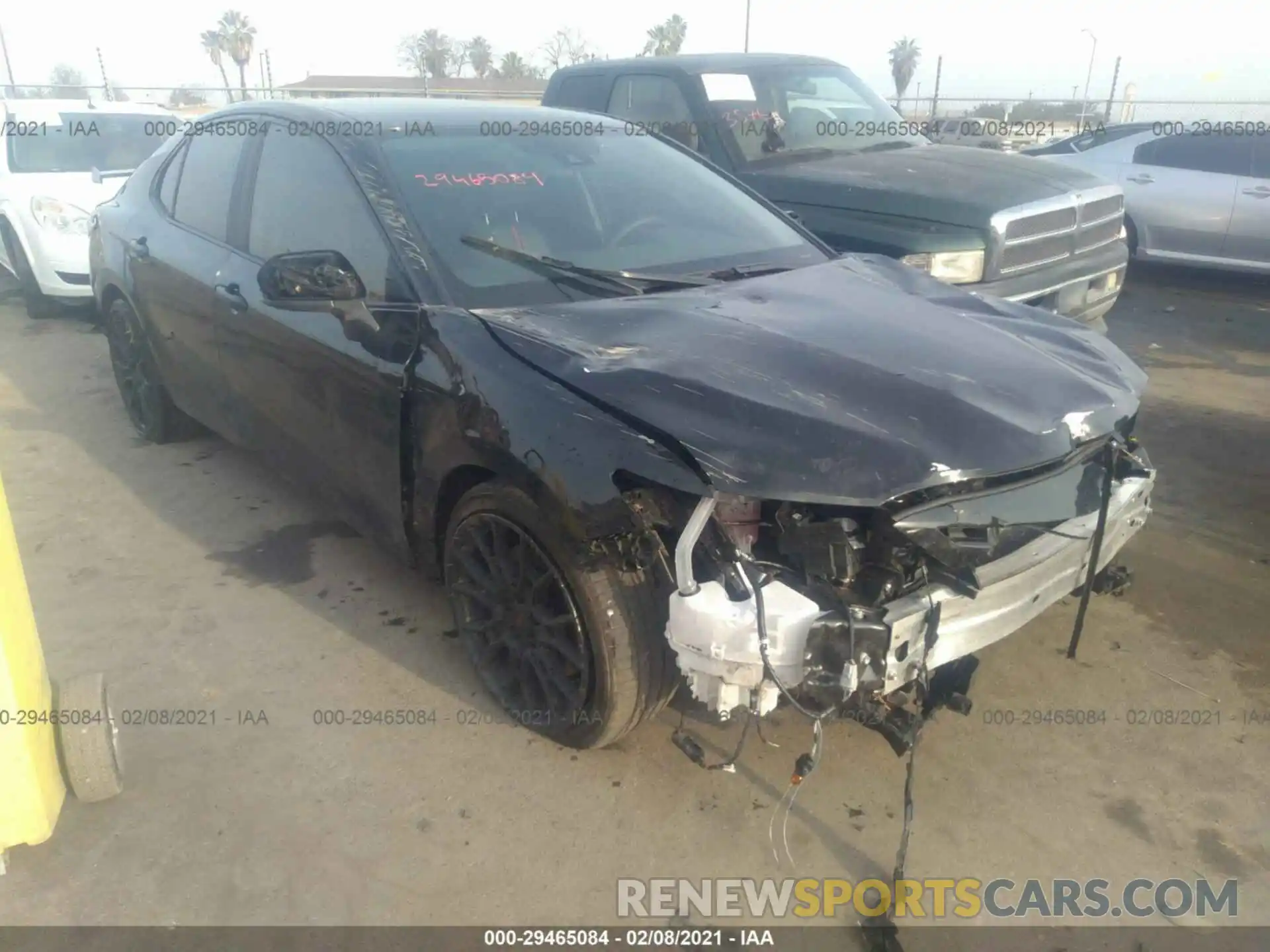 1 Photograph of a damaged car 4T1NZ1AK2LU044012 TOYOTA CAMRY 2020