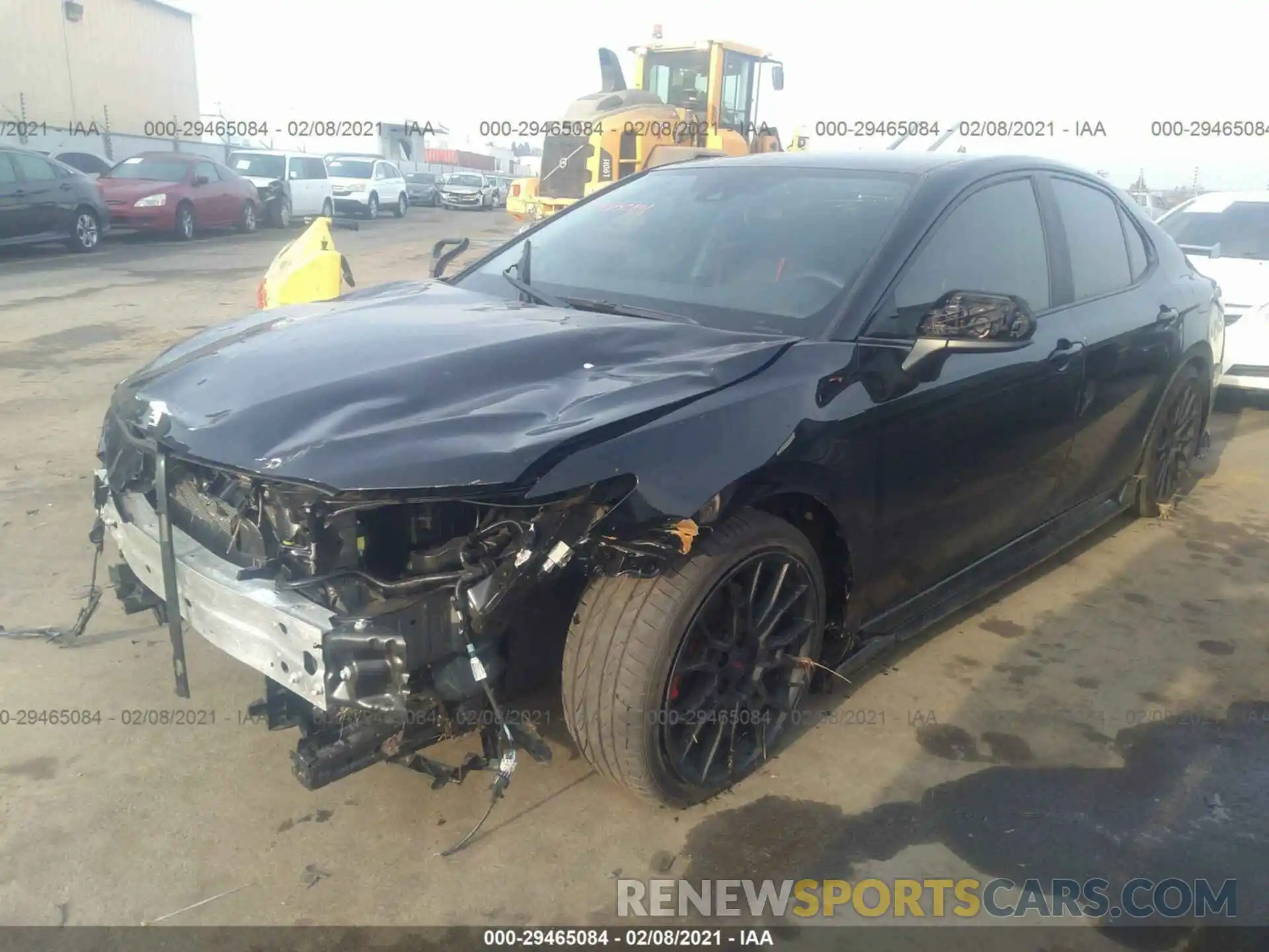 2 Photograph of a damaged car 4T1NZ1AK2LU044012 TOYOTA CAMRY 2020