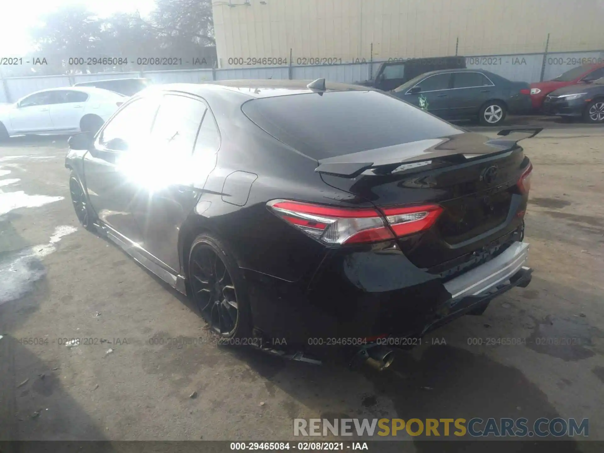 3 Photograph of a damaged car 4T1NZ1AK2LU044012 TOYOTA CAMRY 2020