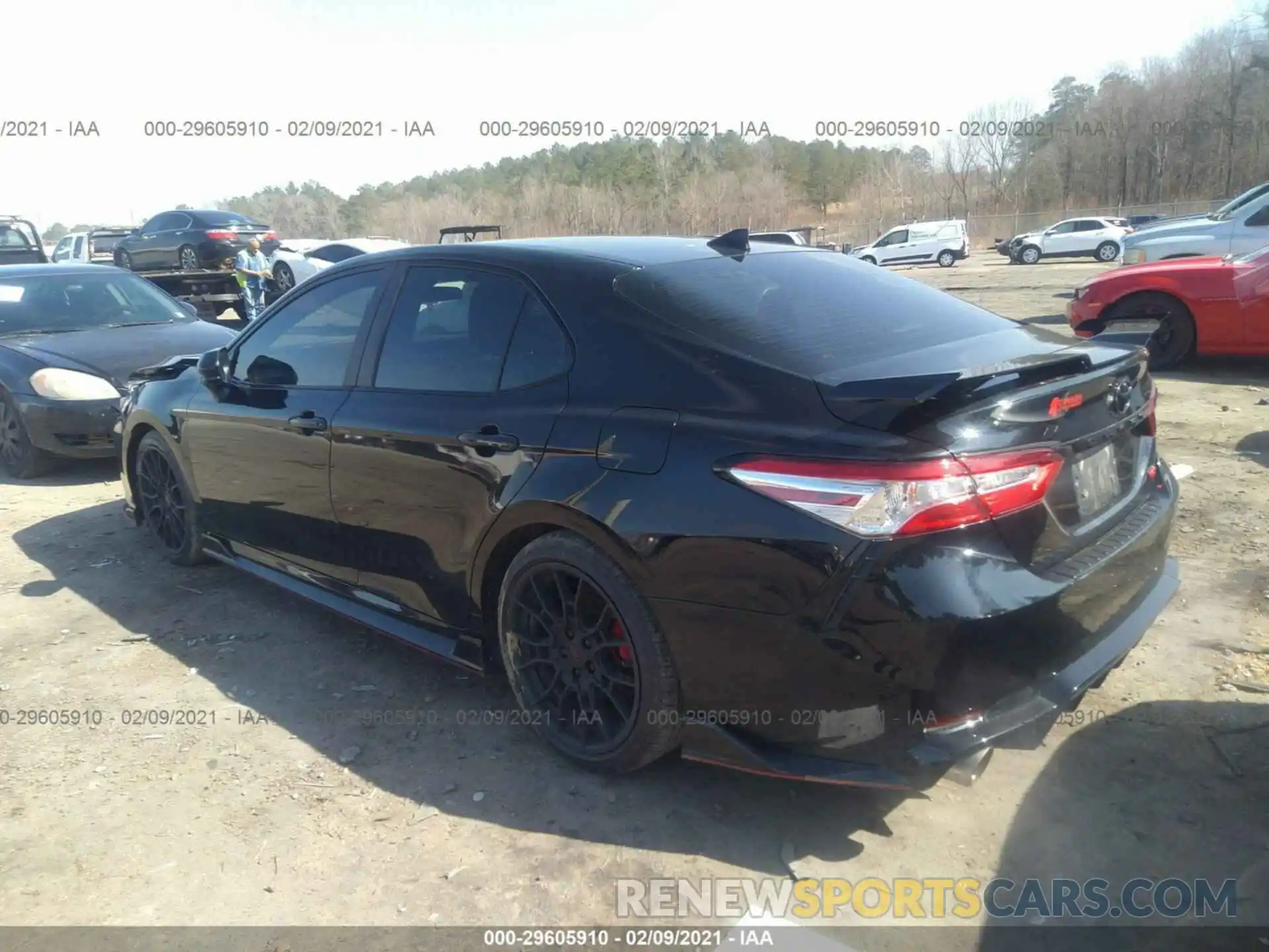 3 Photograph of a damaged car 4T1NZ1AK2LU044625 TOYOTA CAMRY 2020