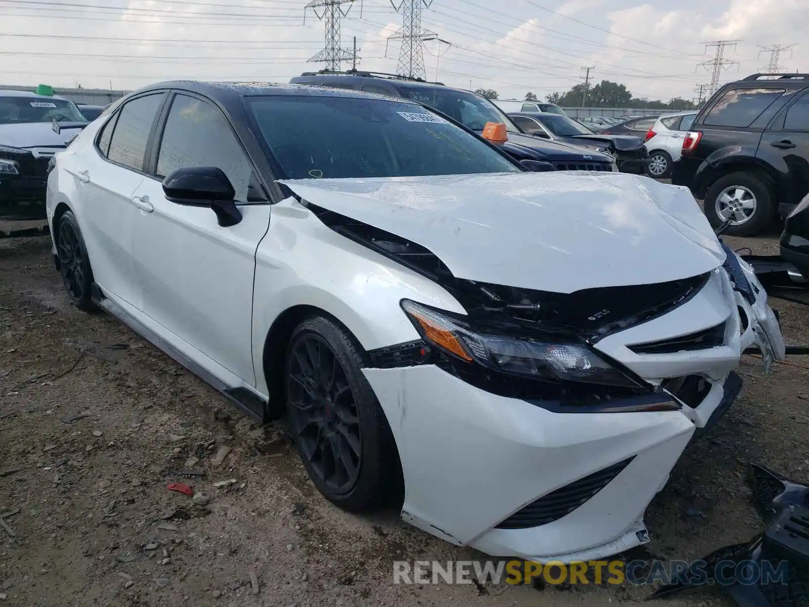 1 Photograph of a damaged car 4T1NZ1AK2LU046777 TOYOTA CAMRY 2020