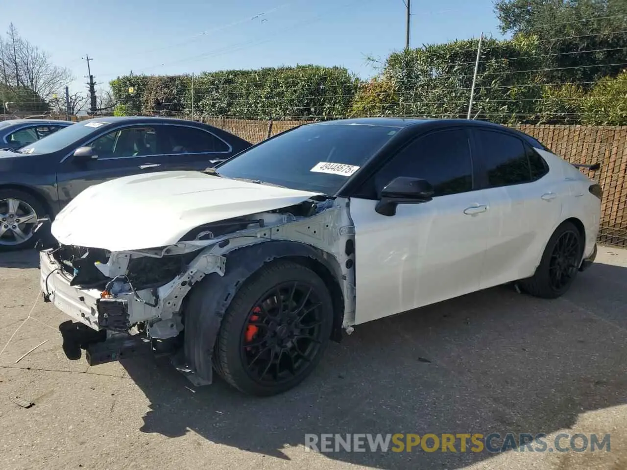1 Photograph of a damaged car 4T1NZ1AK3LU043905 TOYOTA CAMRY 2020