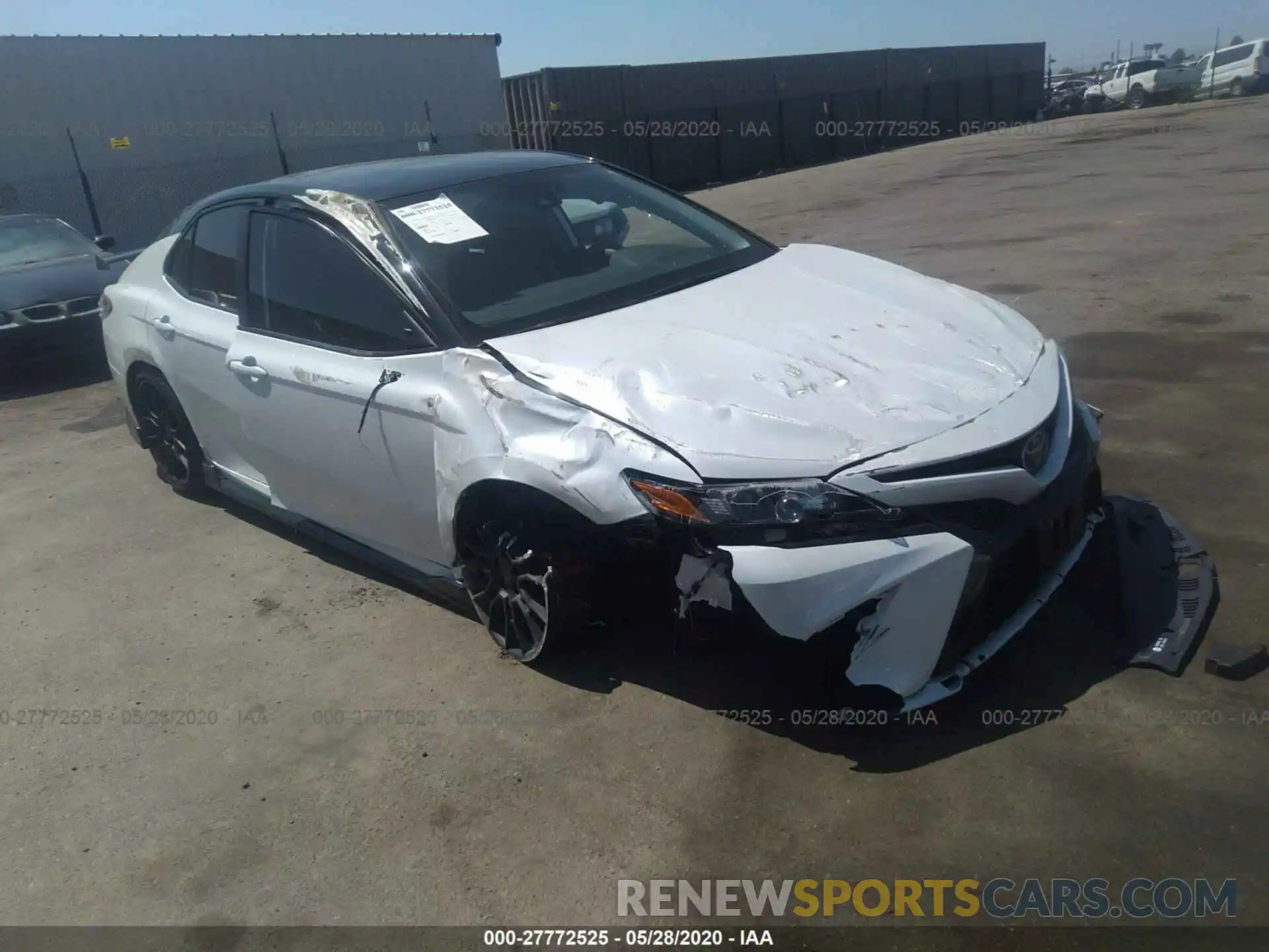 1 Photograph of a damaged car 4T1NZ1AK4LU036414 TOYOTA CAMRY 2020