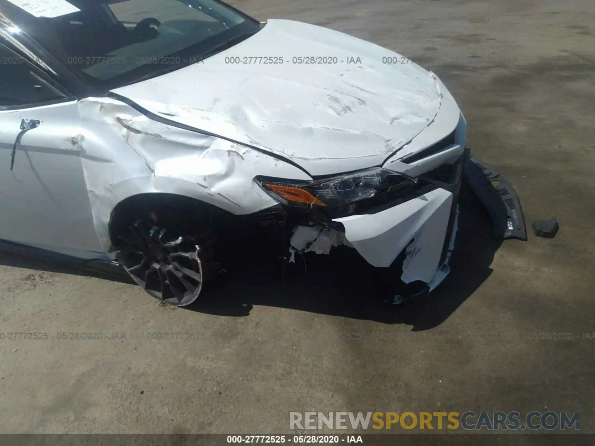 6 Photograph of a damaged car 4T1NZ1AK4LU036414 TOYOTA CAMRY 2020