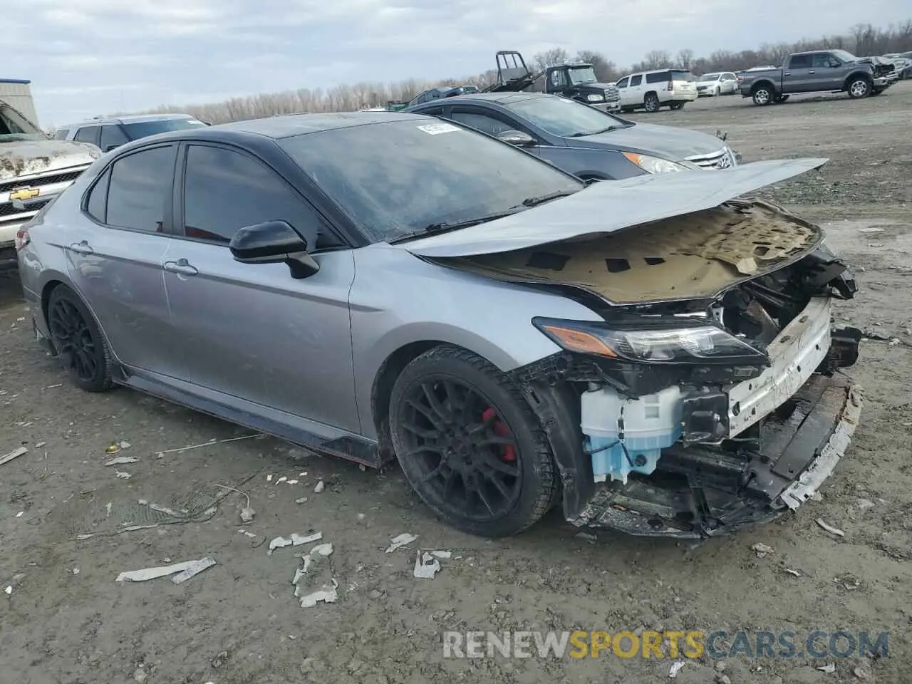 4 Photograph of a damaged car 4T1NZ1AK5LU034817 TOYOTA CAMRY 2020