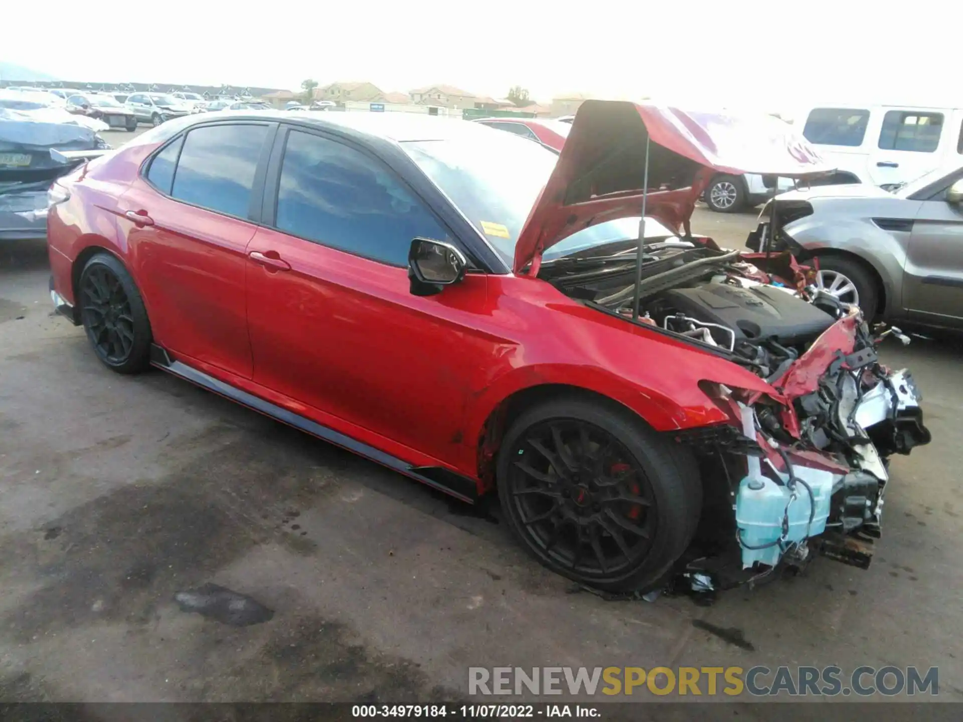 1 Photograph of a damaged car 4T1NZ1AK5LU037880 TOYOTA CAMRY 2020