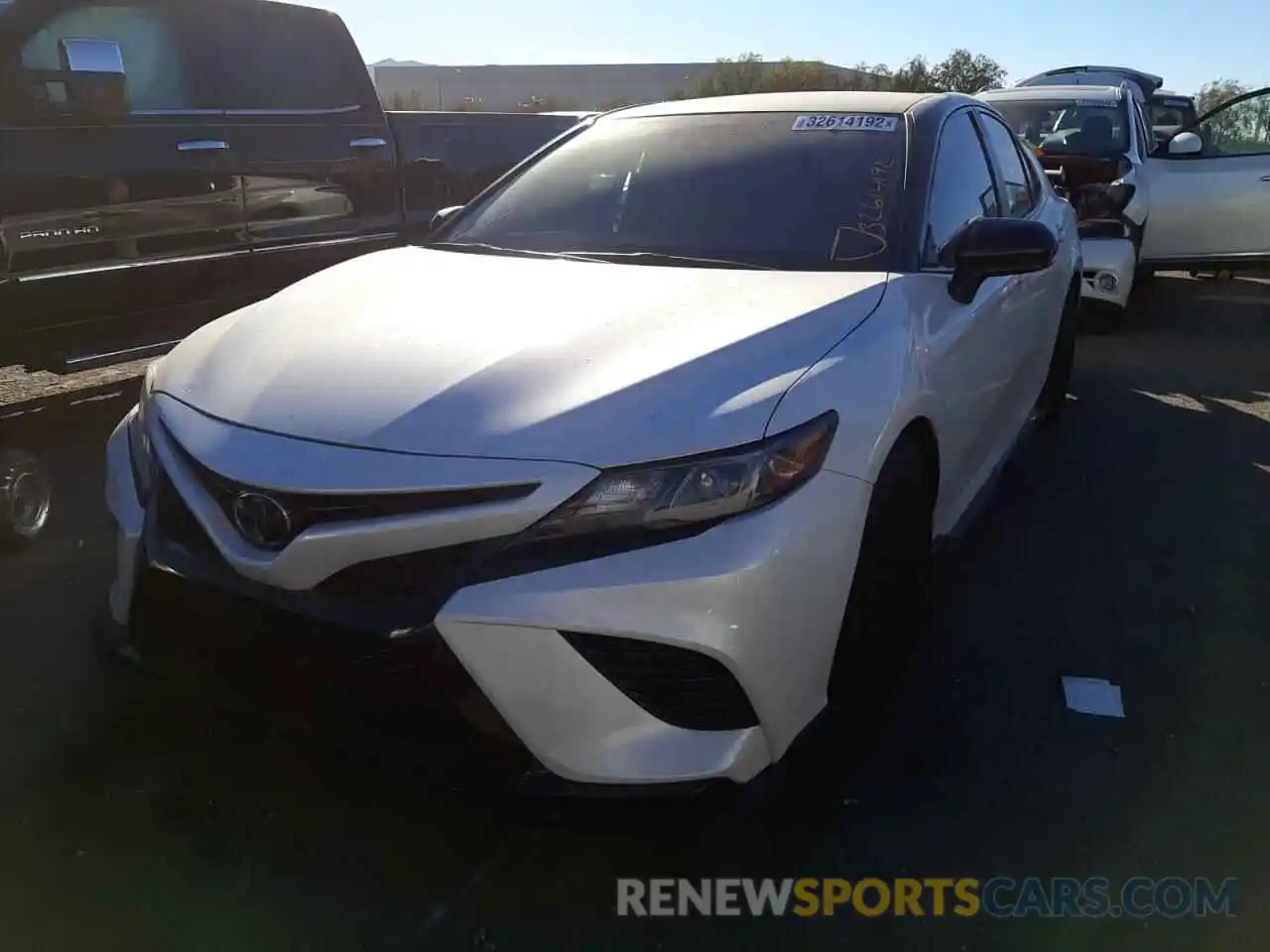 2 Photograph of a damaged car 4T1NZ1AK5LU038432 TOYOTA CAMRY 2020