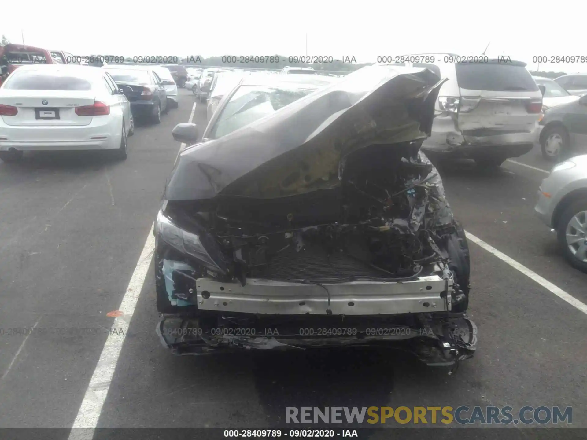 6 Photograph of a damaged car 4T1NZ1AK5LU039127 TOYOTA CAMRY 2020