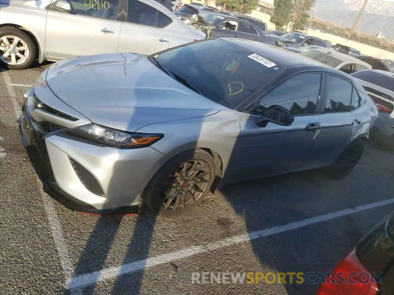 1 Photograph of a damaged car 4T1NZ1AK5LU045896 TOYOTA CAMRY 2020