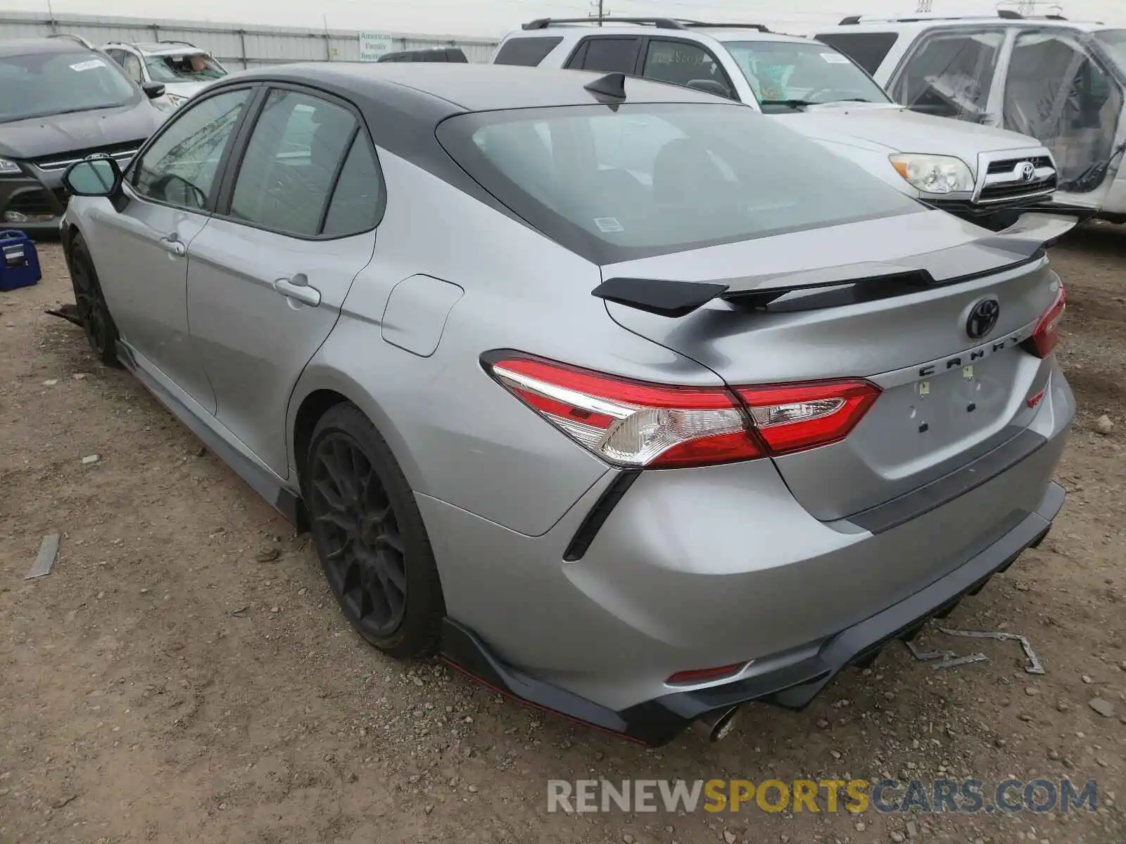 3 Photograph of a damaged car 4T1NZ1AK6LU038634 TOYOTA CAMRY 2020