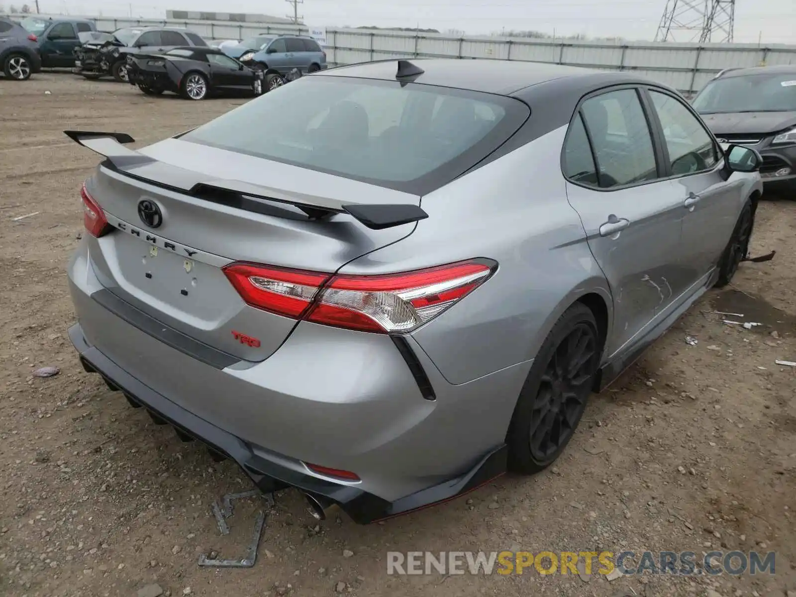 4 Photograph of a damaged car 4T1NZ1AK6LU038634 TOYOTA CAMRY 2020