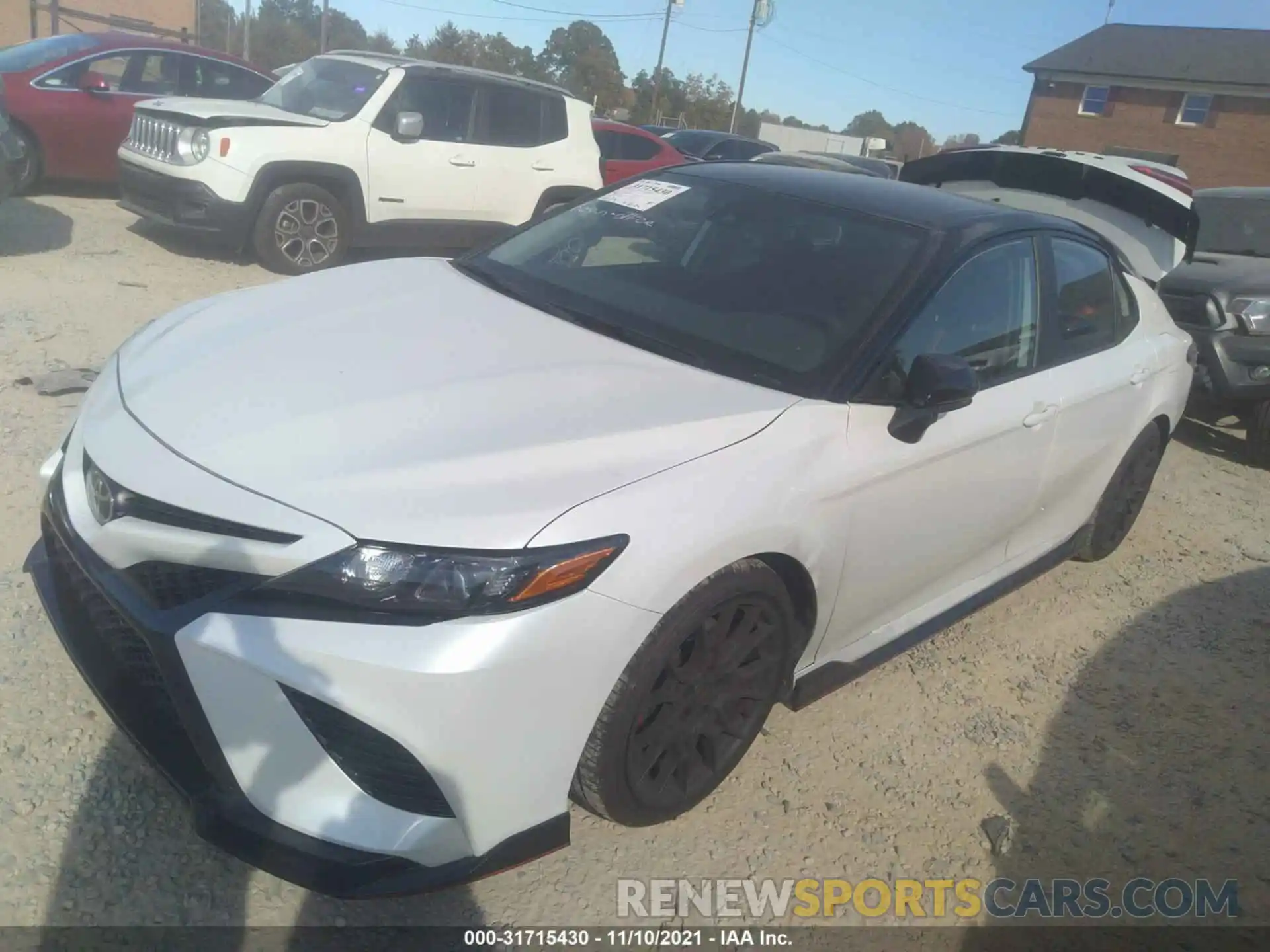 2 Photograph of a damaged car 4T1NZ1AK6LU041968 TOYOTA CAMRY 2020