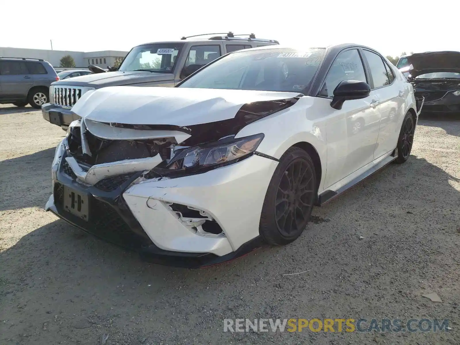 2 Photograph of a damaged car 4T1NZ1AK7LU035175 TOYOTA CAMRY 2020