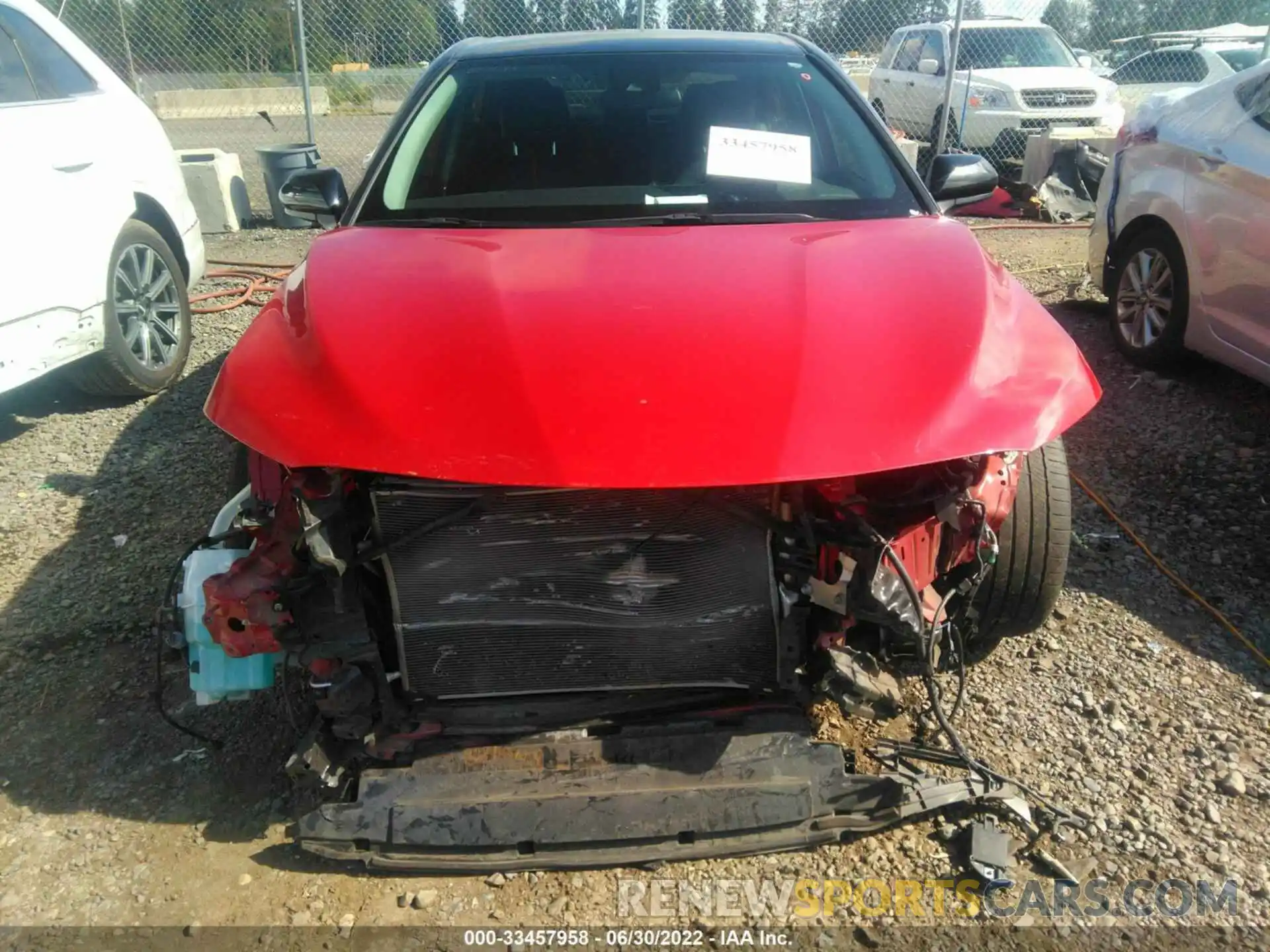 6 Photograph of a damaged car 4T1NZ1AK7LU036911 TOYOTA CAMRY 2020