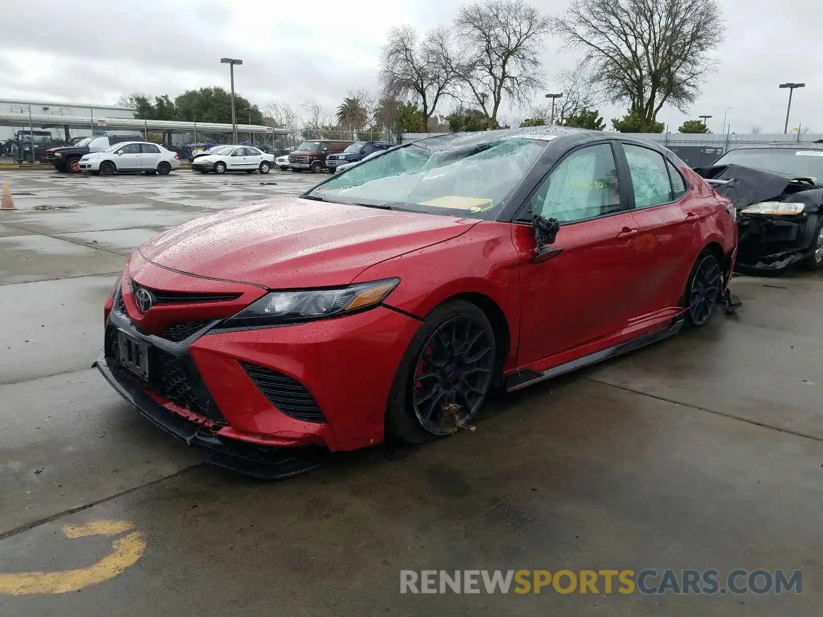 2 Photograph of a damaged car 4T1NZ1AK7LU041526 TOYOTA CAMRY 2020