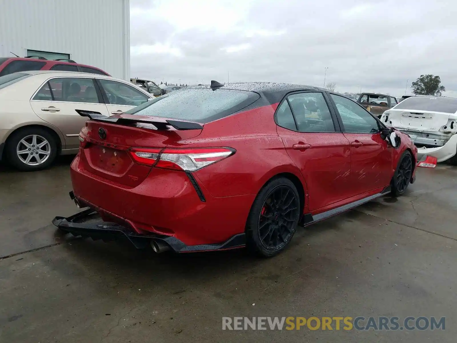 4 Photograph of a damaged car 4T1NZ1AK7LU041526 TOYOTA CAMRY 2020