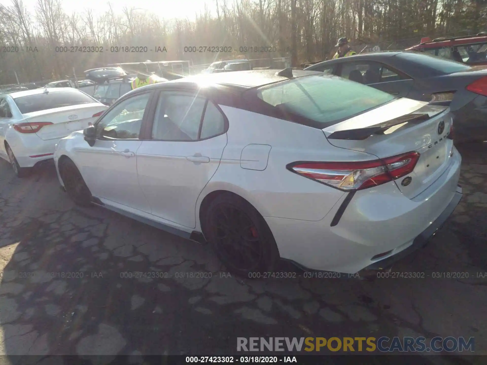 3 Photograph of a damaged car 4T1NZ1AK9LU033735 TOYOTA CAMRY 2020