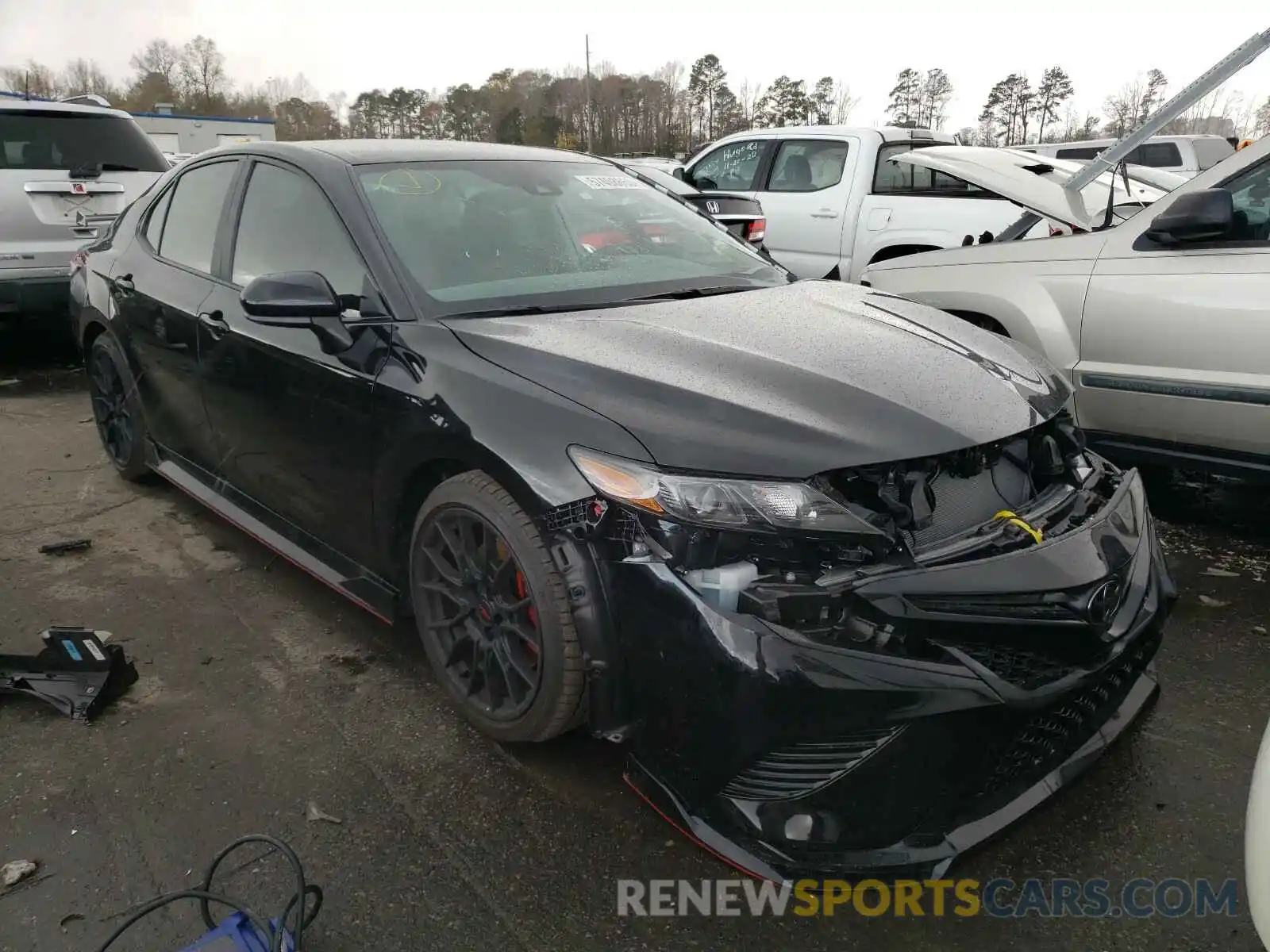 1 Photograph of a damaged car 4T1NZ1AK9LU045366 TOYOTA CAMRY 2020