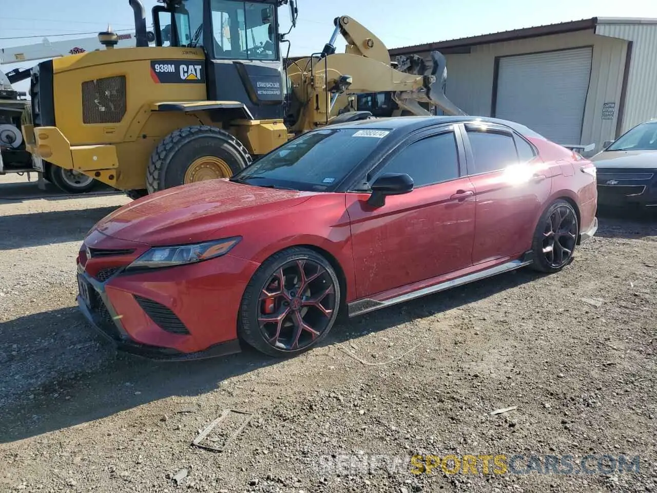 1 Photograph of a damaged car 4T1NZ1AKXLU037115 TOYOTA CAMRY 2020