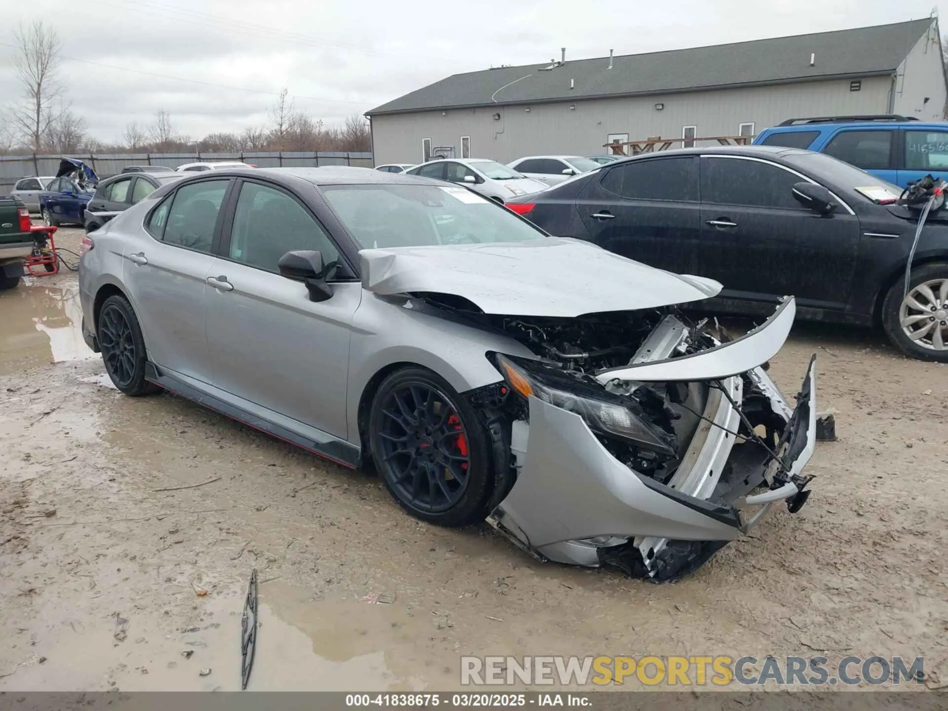 1 Photograph of a damaged car 4T1NZ1AKXLU043917 TOYOTA CAMRY 2020