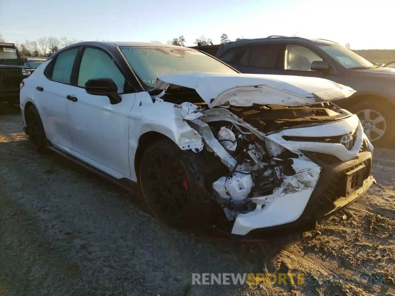 1 Photograph of a damaged car 4T1NZ1AKXLU045411 TOYOTA CAMRY 2020