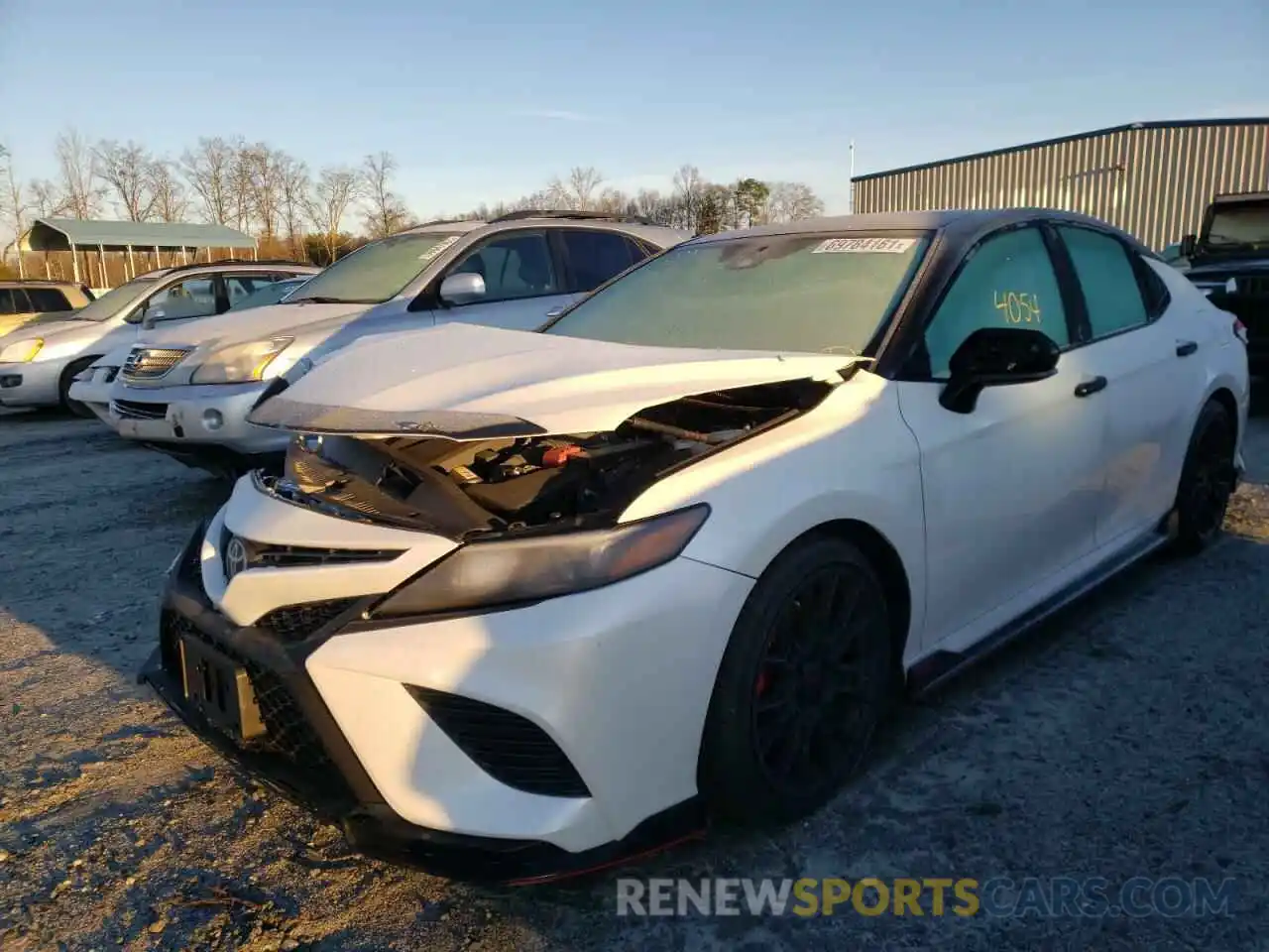 2 Photograph of a damaged car 4T1NZ1AKXLU045411 TOYOTA CAMRY 2020