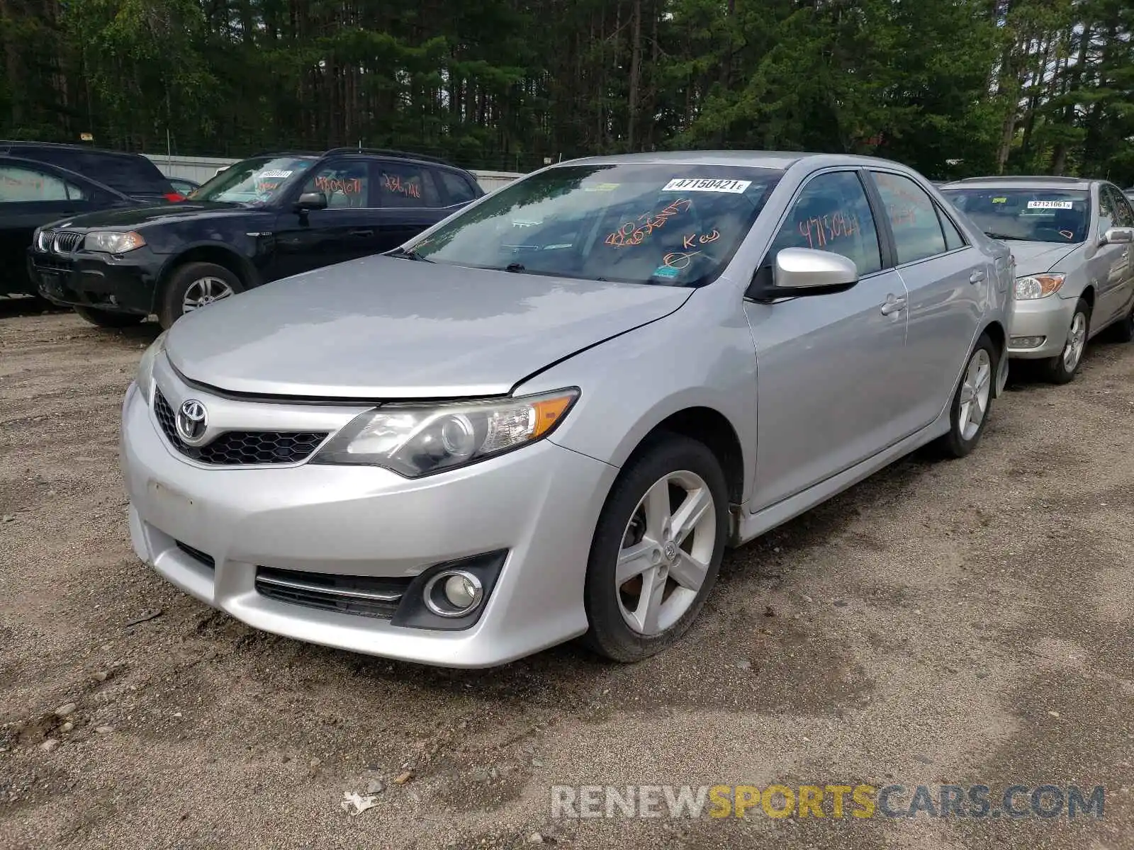 2 Photograph of a damaged car 4T1BF1FK1EU312071 TOYOTA CAMRY 2021