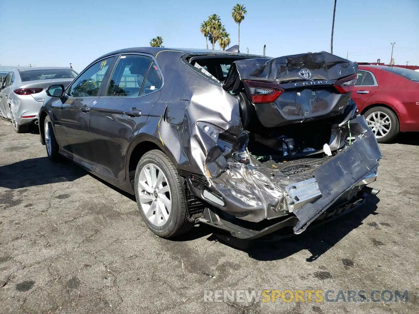 3 Photograph of a damaged car 4T1C11AK0MU428385 TOYOTA CAMRY 2021