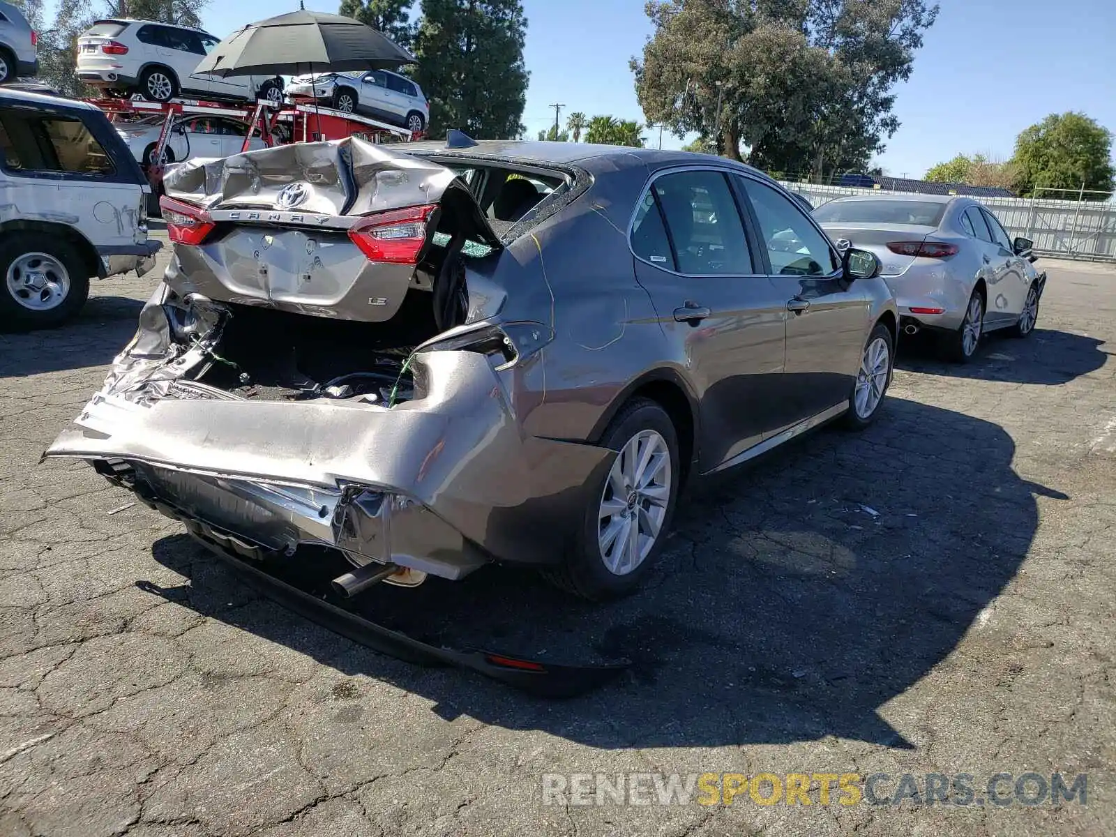 4 Photograph of a damaged car 4T1C11AK0MU428385 TOYOTA CAMRY 2021