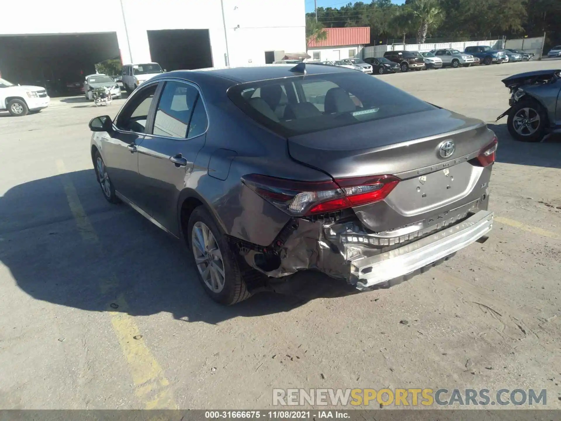 3 Photograph of a damaged car 4T1C11AK0MU438494 TOYOTA CAMRY 2021