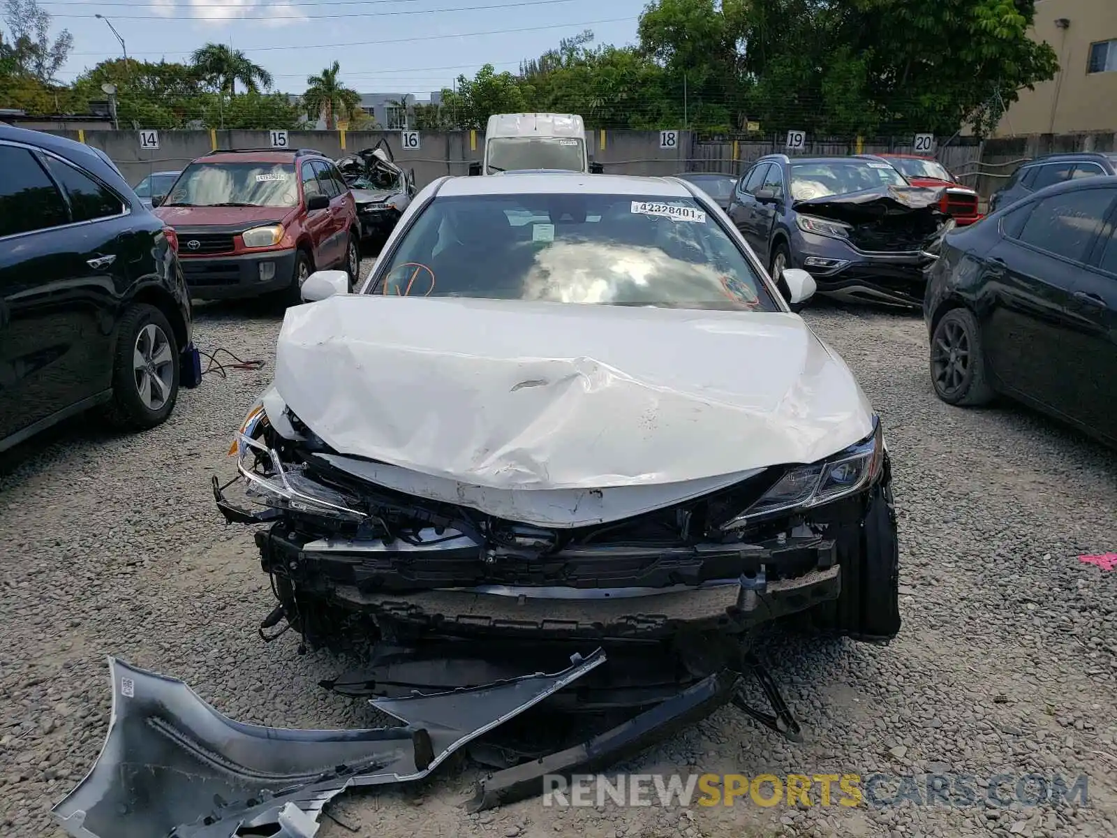 9 Photograph of a damaged car 4T1C11AK0MU439080 TOYOTA CAMRY 2021