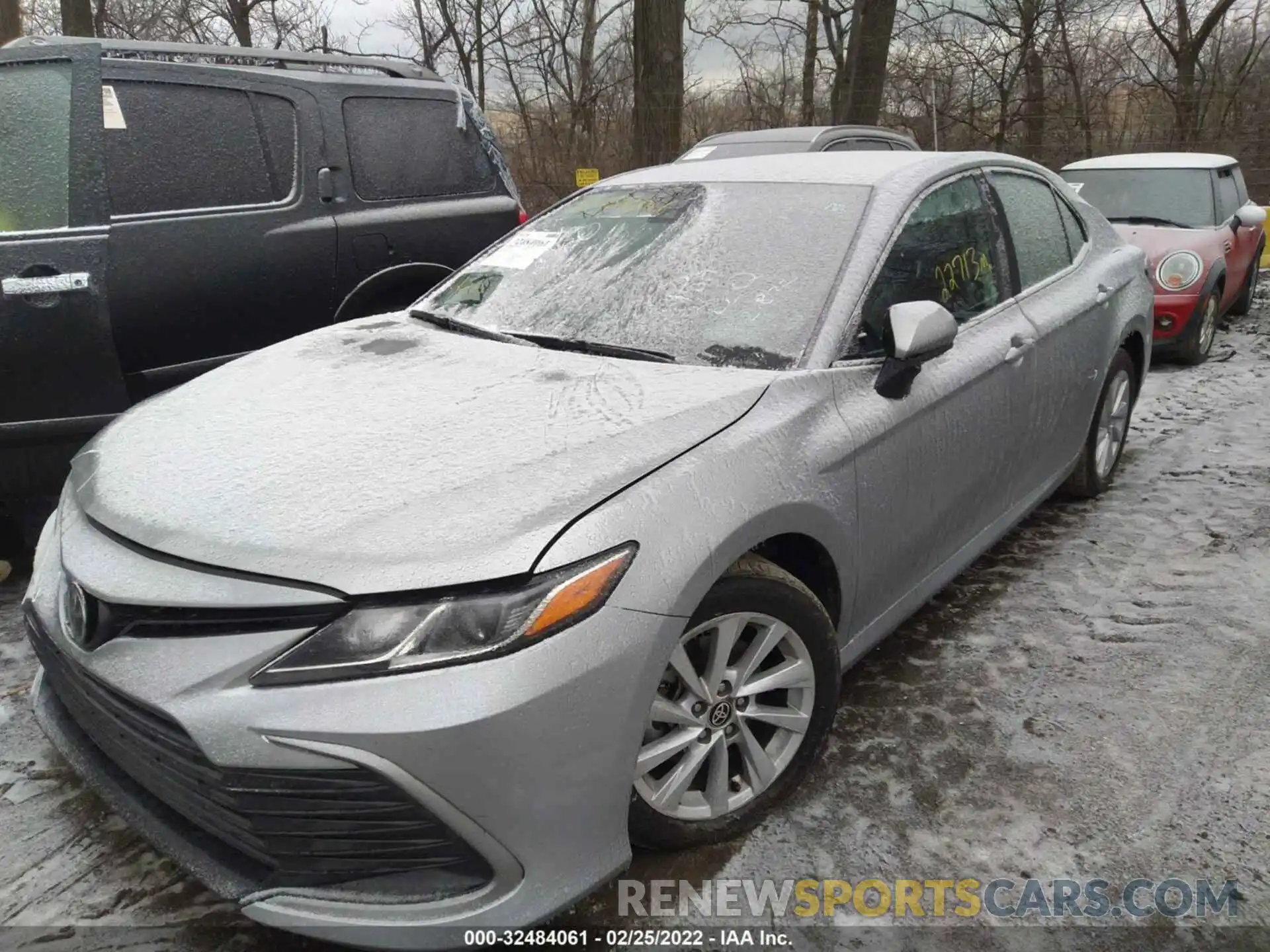 2 Photograph of a damaged car 4T1C11AK0MU453948 TOYOTA CAMRY 2021