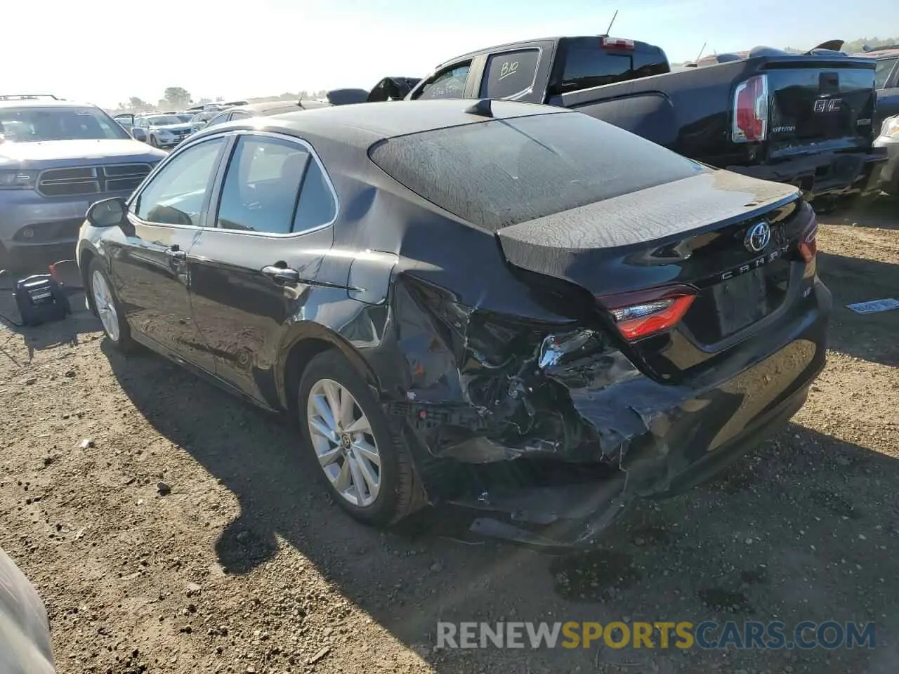 2 Photograph of a damaged car 4T1C11AK0MU463797 TOYOTA CAMRY 2021