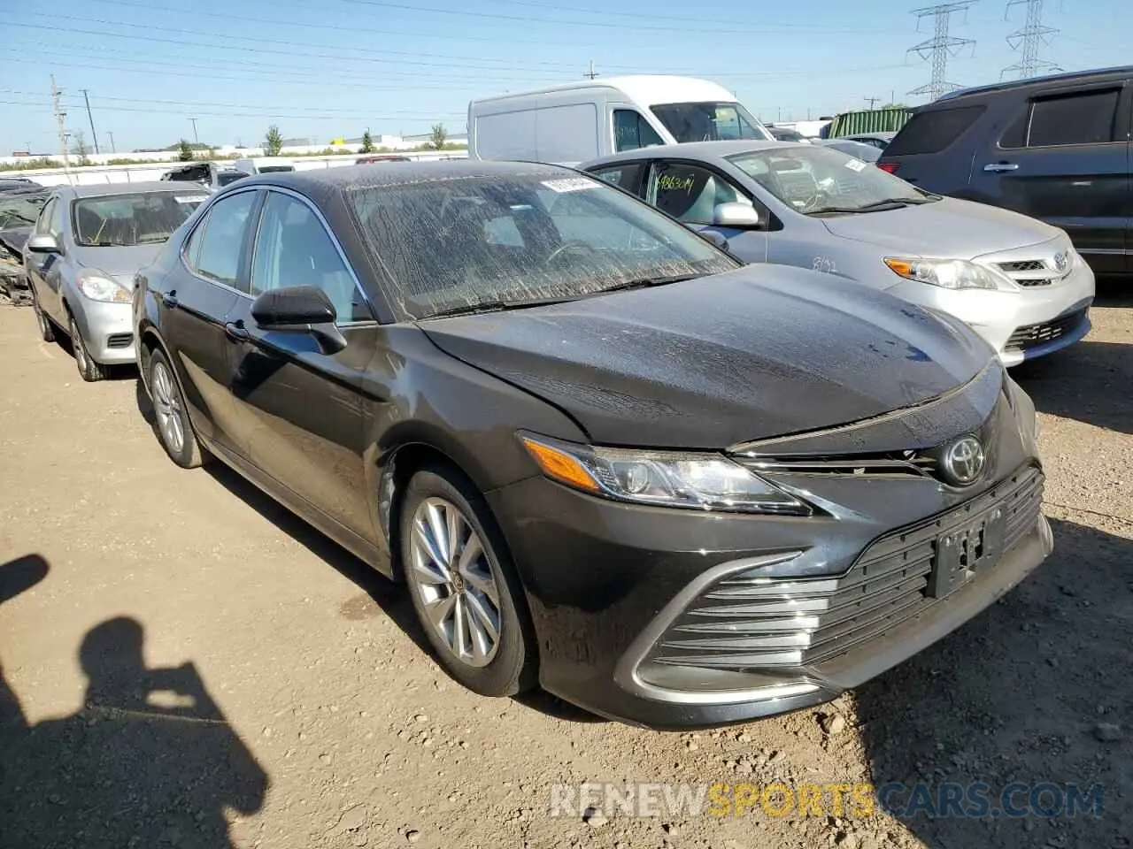 4 Photograph of a damaged car 4T1C11AK0MU463797 TOYOTA CAMRY 2021