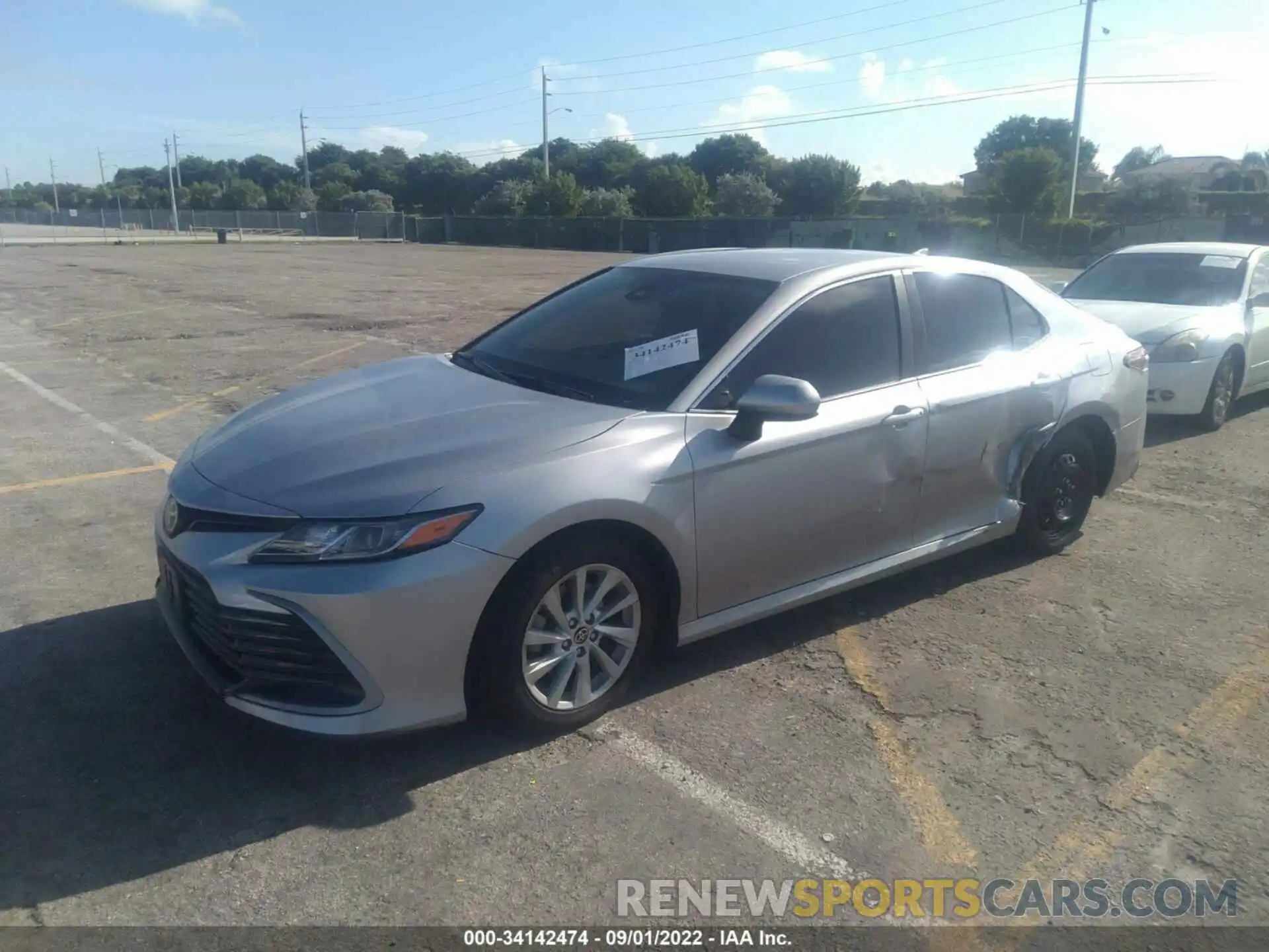 2 Photograph of a damaged car 4T1C11AK0MU473343 TOYOTA CAMRY 2021