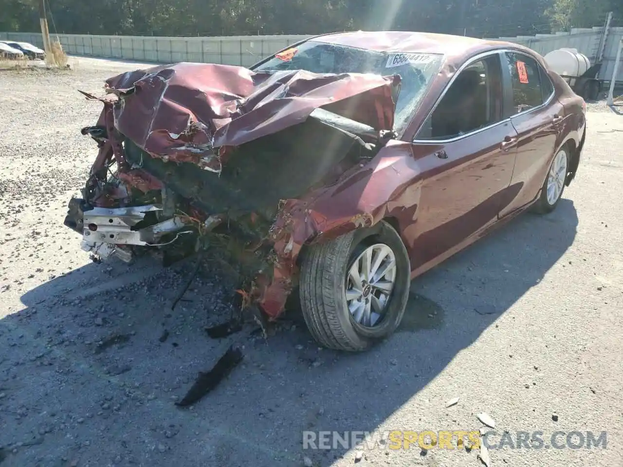 2 Photograph of a damaged car 4T1C11AK0MU487386 TOYOTA CAMRY 2021