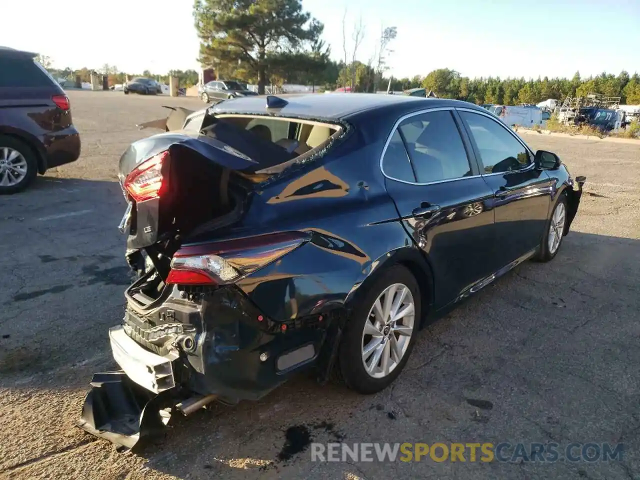 4 Photograph of a damaged car 4T1C11AK0MU556285 TOYOTA CAMRY 2021