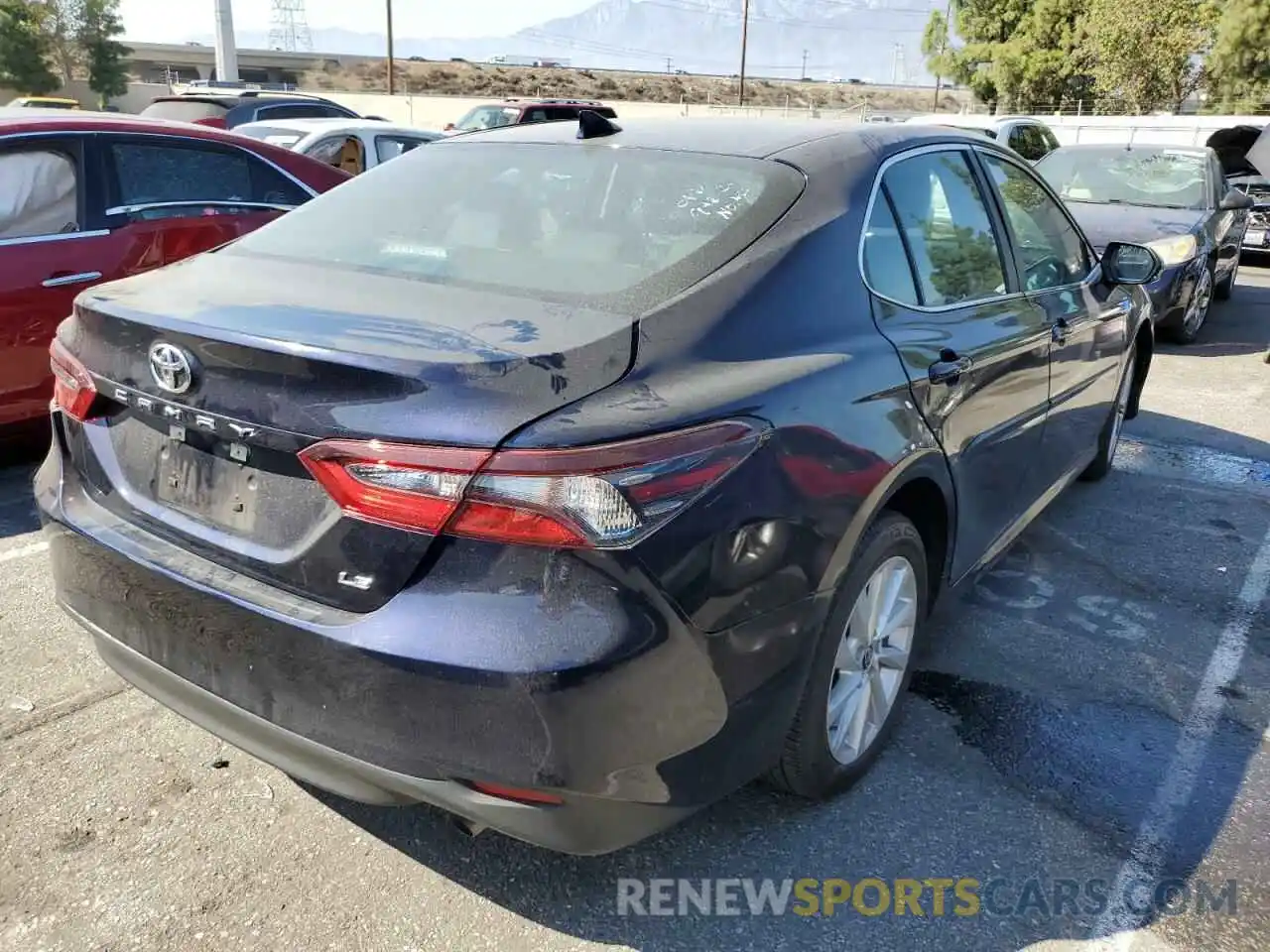 4 Photograph of a damaged car 4T1C11AK0MU560692 TOYOTA CAMRY 2021